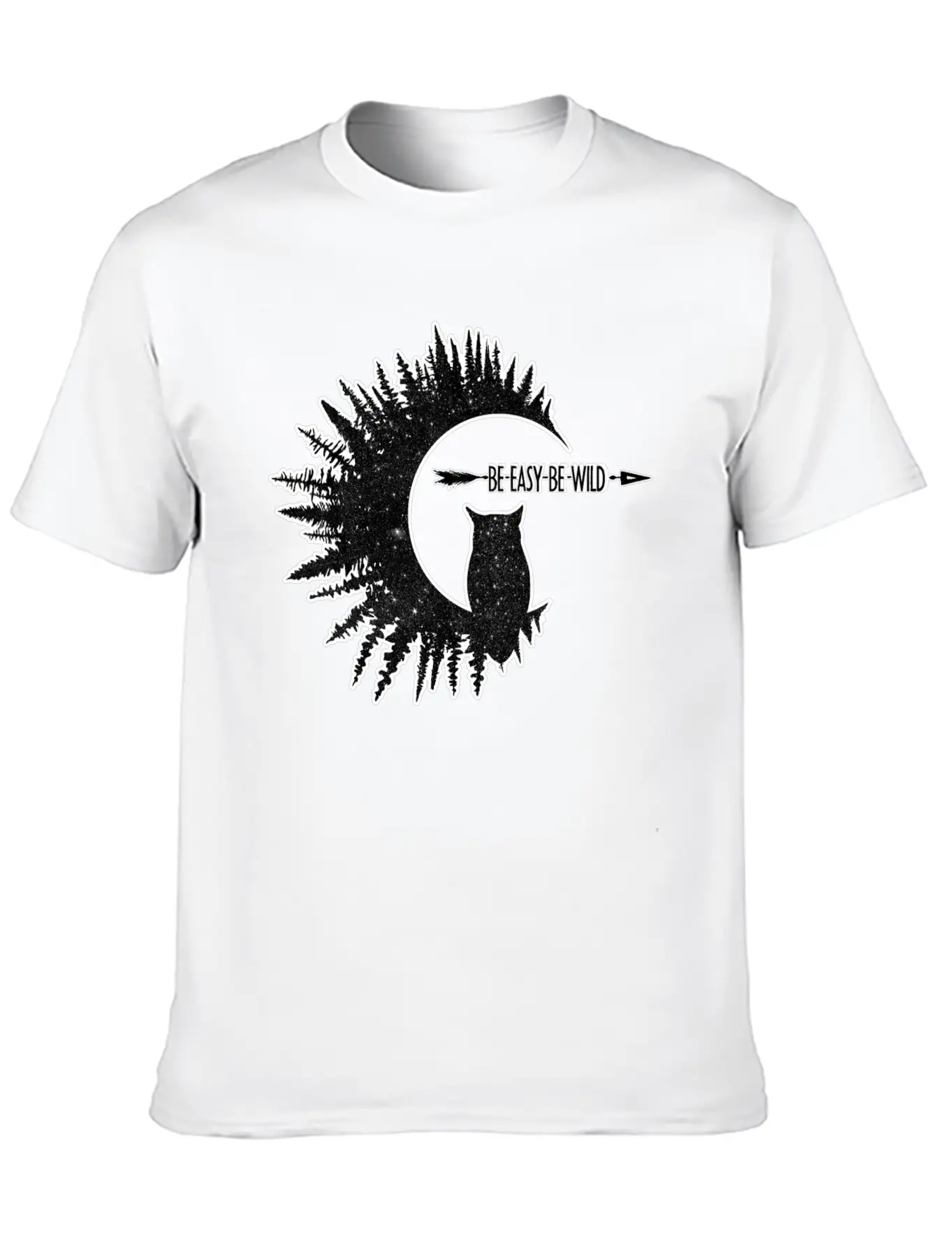Be Easy Be Owl Classic Fit Graphic Tee For Daily Comfort – Unisex Cotton Shirt
