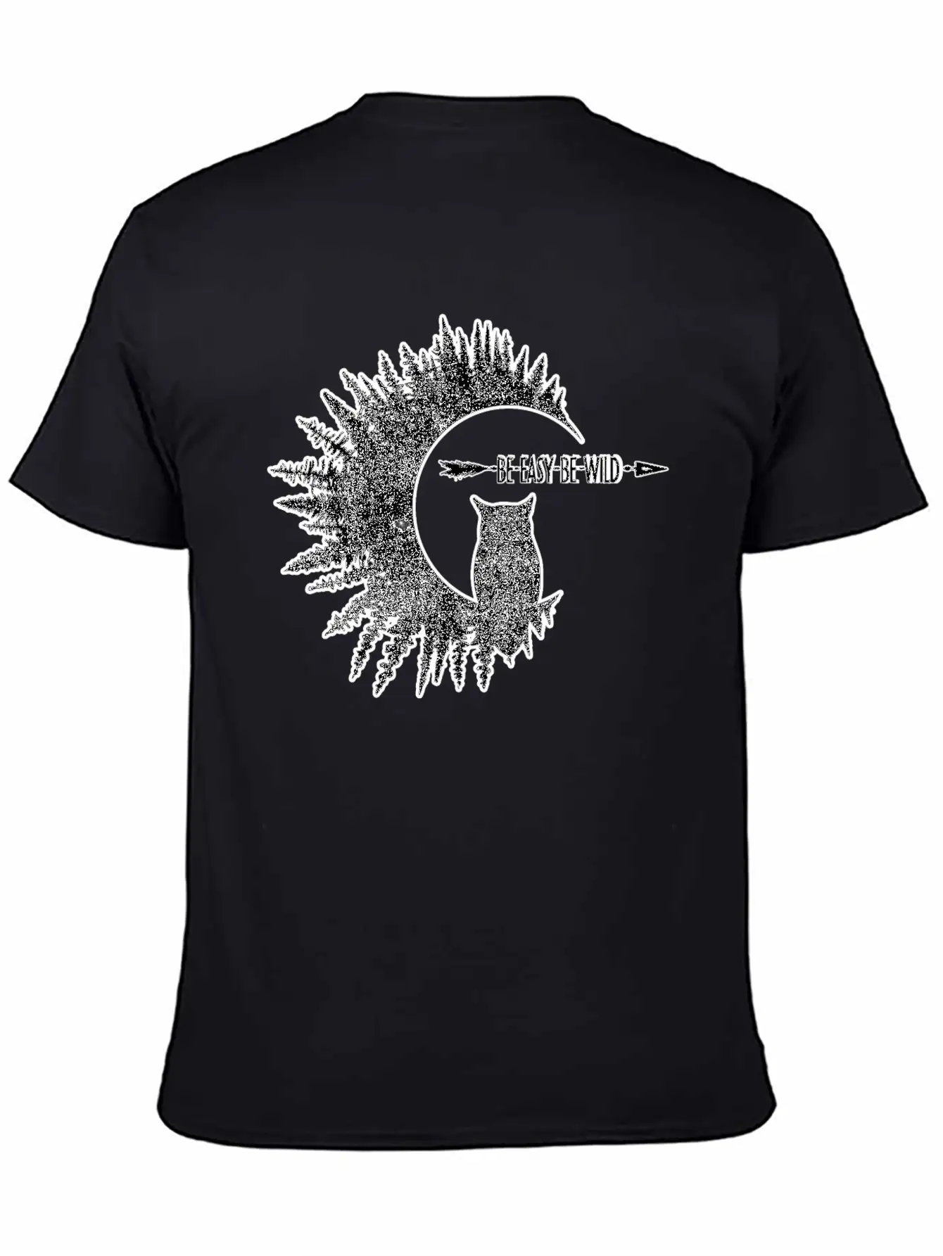 Be Easy Be Owl Classic Fit Graphic Tee For Daily Comfort – Unisex Cotton Shirt