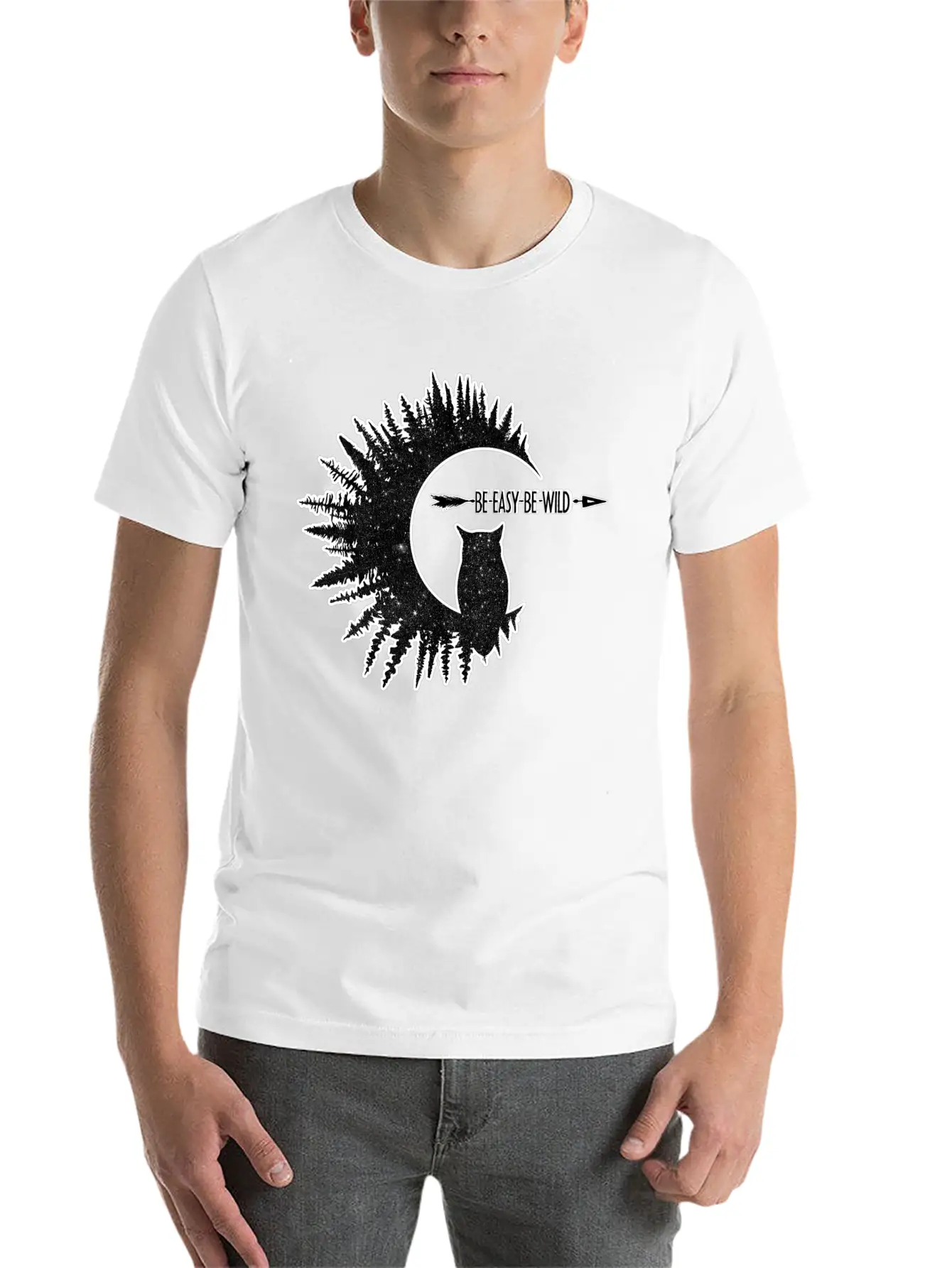 Be Easy Be Owl Classic Fit Graphic Tee For Daily Comfort – Unisex Cotton Shirt