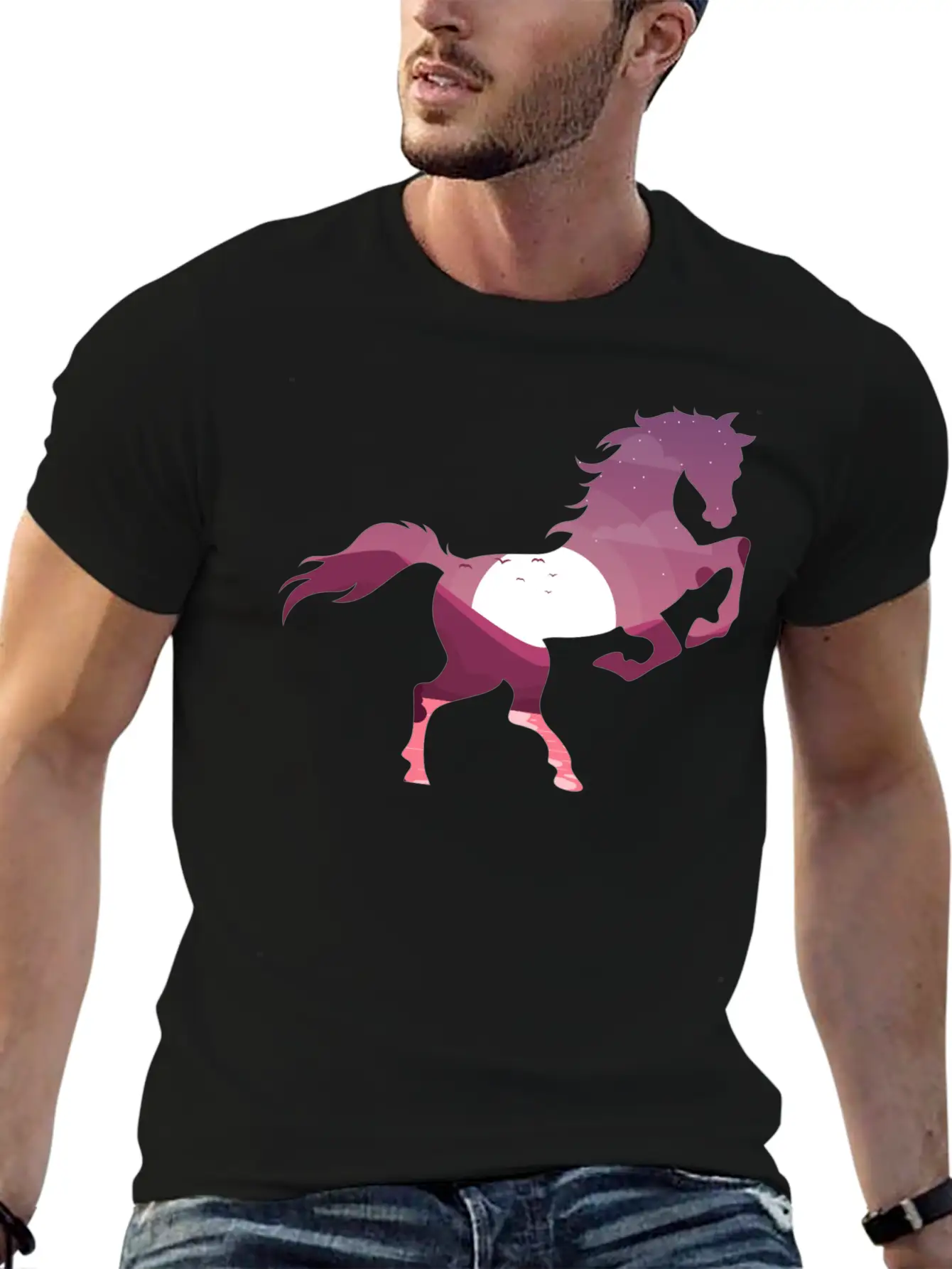Be In The Moment! Classic Fit Graphic Tee For Daily Comfort – Unisex Cotton Shirt