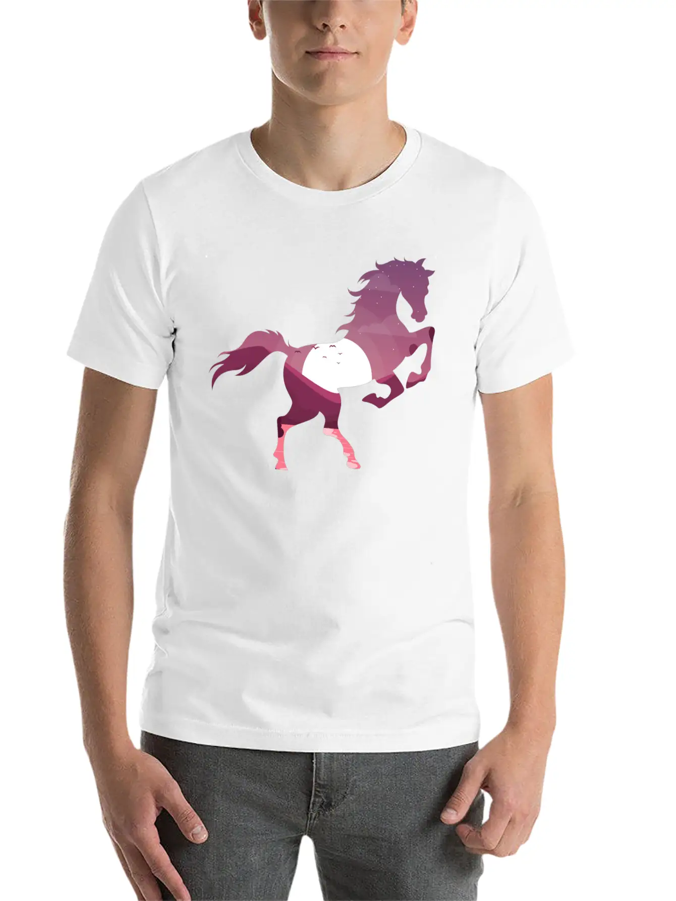 Be In The Moment! Classic Fit Graphic Tee For Daily Comfort – Unisex Cotton Shirt
