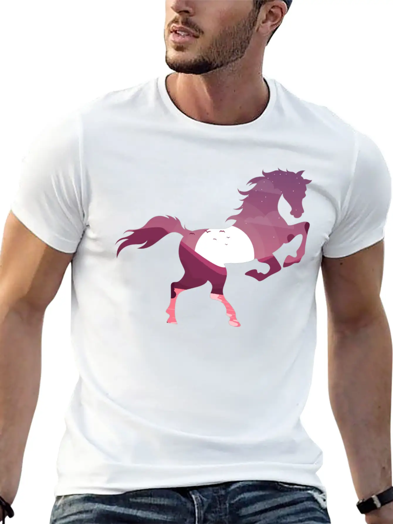 Be In The Moment! Classic Fit Graphic Tee For Daily Comfort – Unisex Cotton Shirt