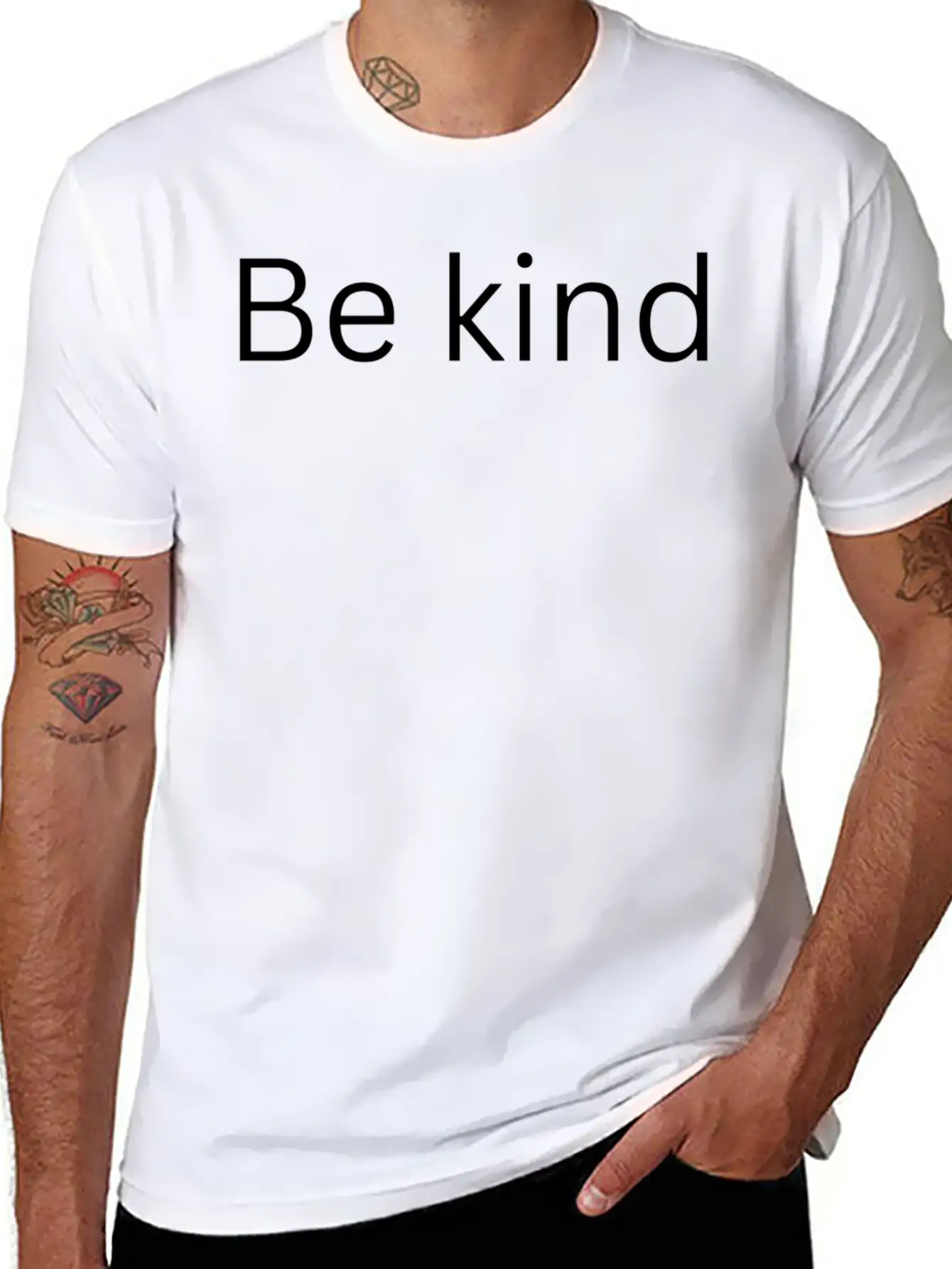 Be Kind Basic Graphic T-Shirt – Daily Comfort In Soft Cotton