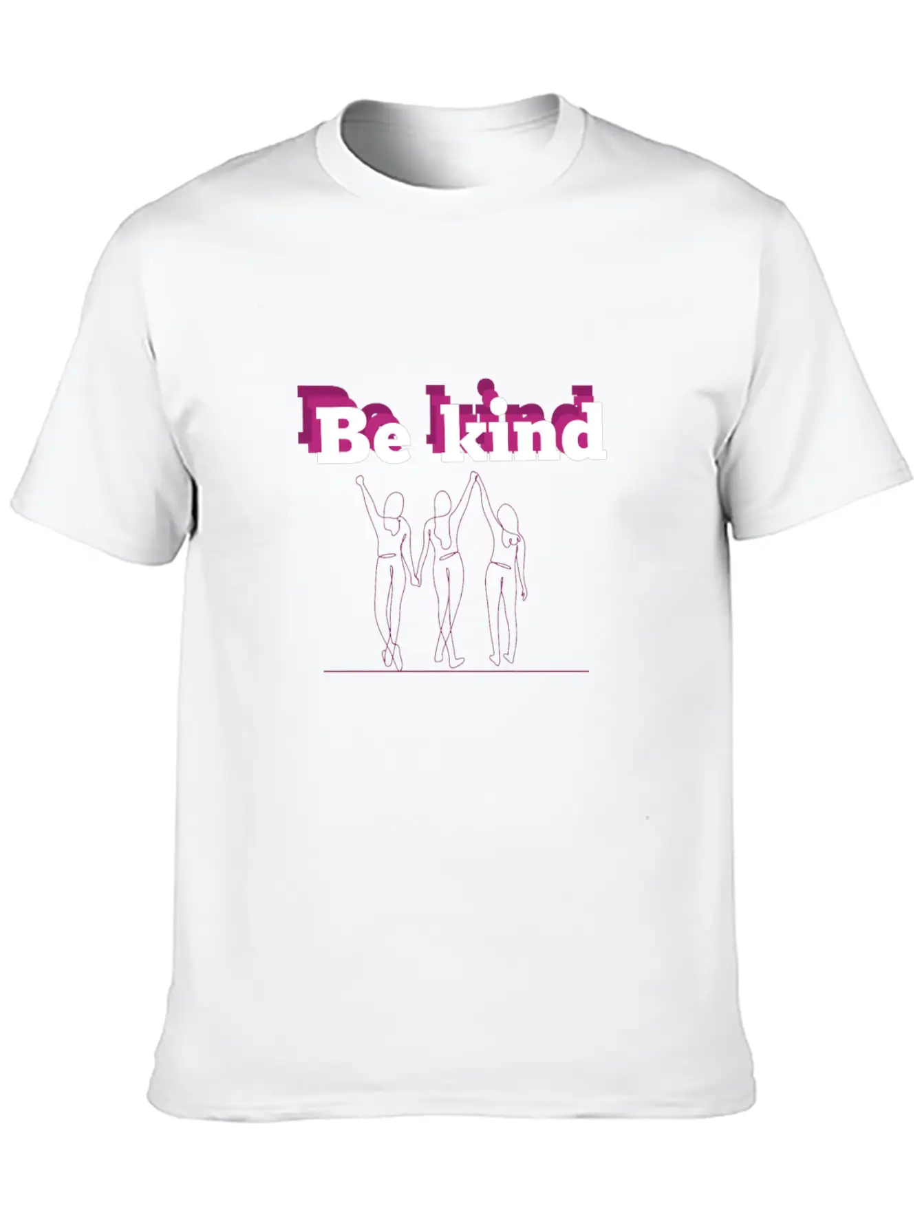 Be Kind Cool Tshirt Modern Fit Casual T-Shirt – Clean And Versatile Design