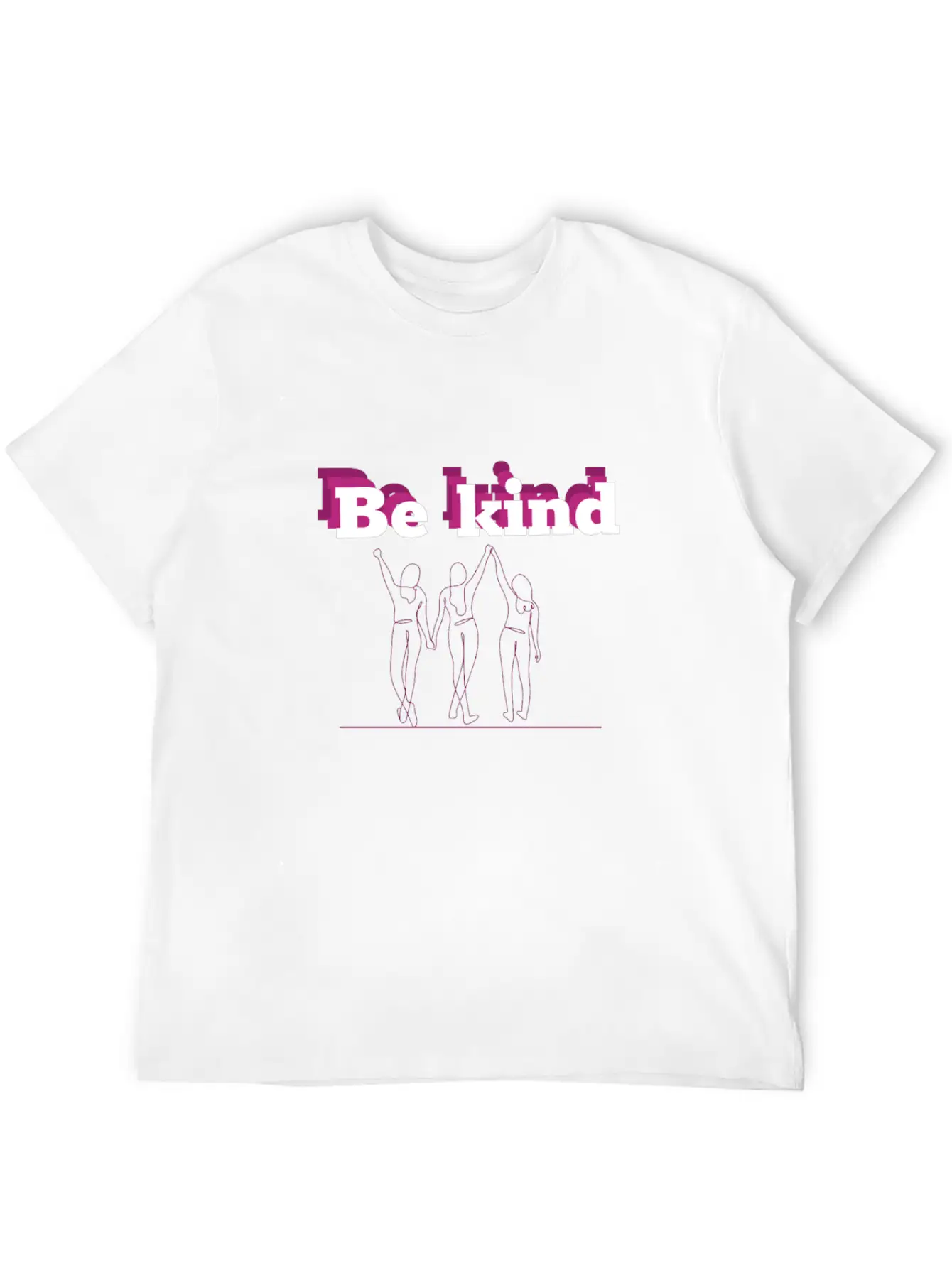 Be Kind Cool Tshirt Modern Fit Casual T-Shirt – Clean And Versatile Design