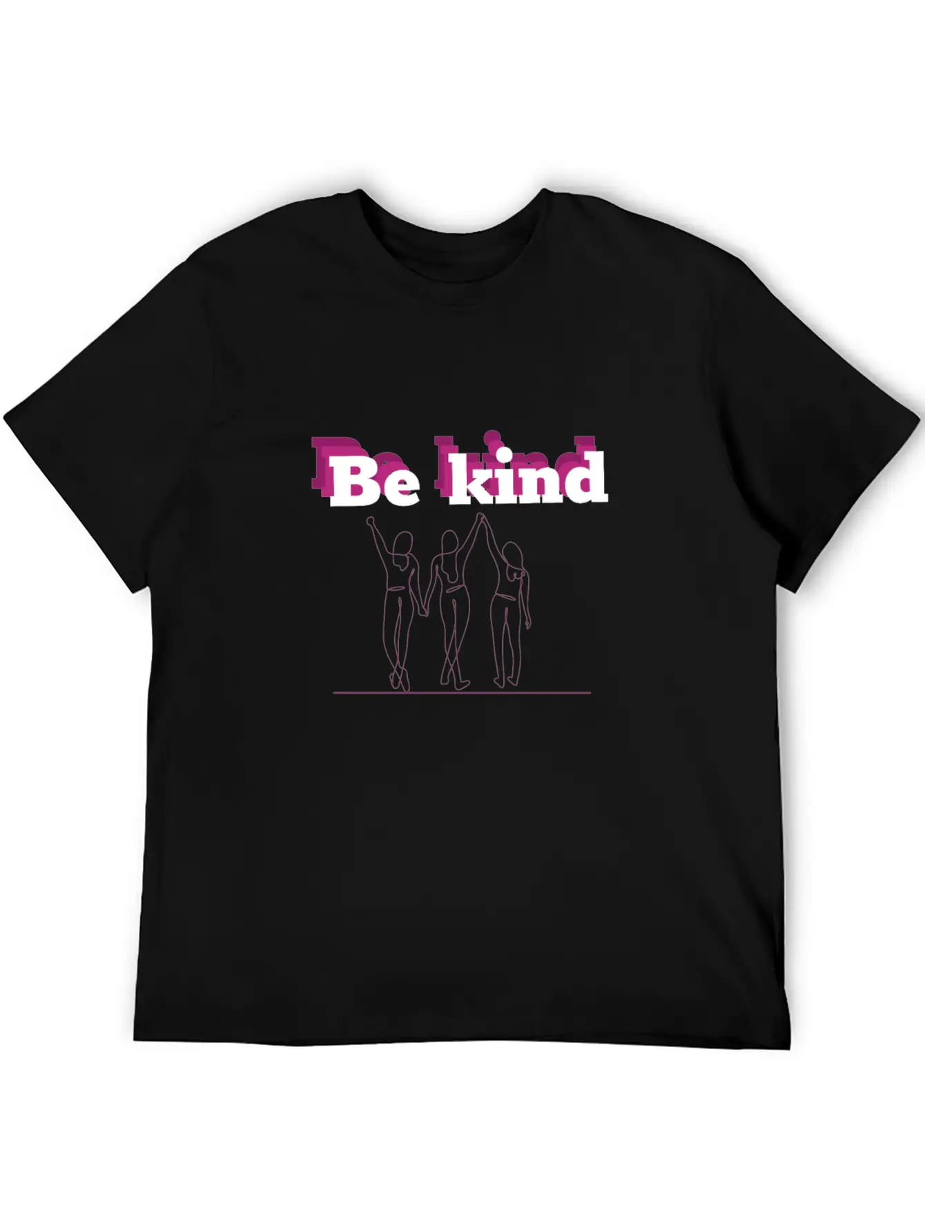 Be Kind Cool Tshirt Modern Fit Casual T-Shirt – Clean And Versatile Design