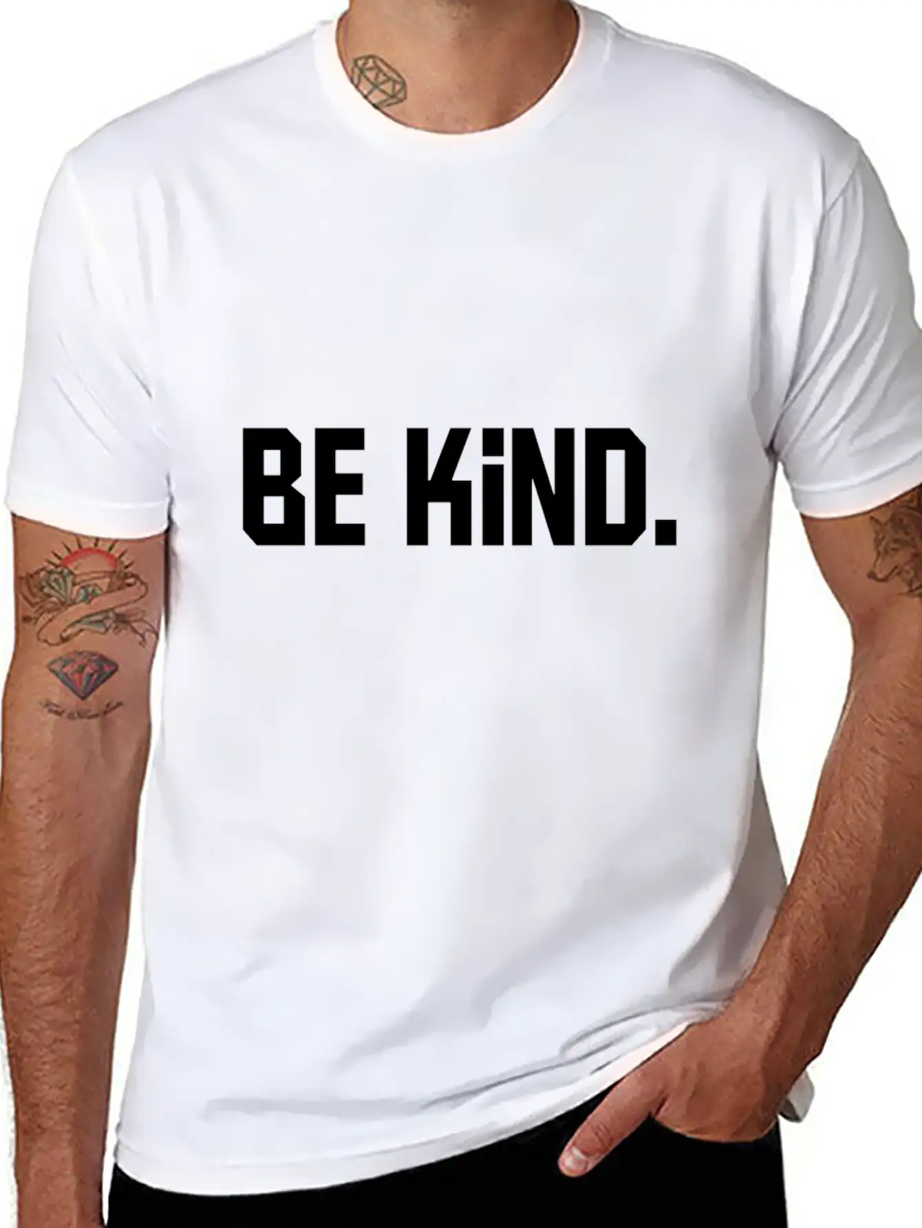 Be Kind Lightweight Cotton T-Shirt – Daily Comfort Graphic Shirt
