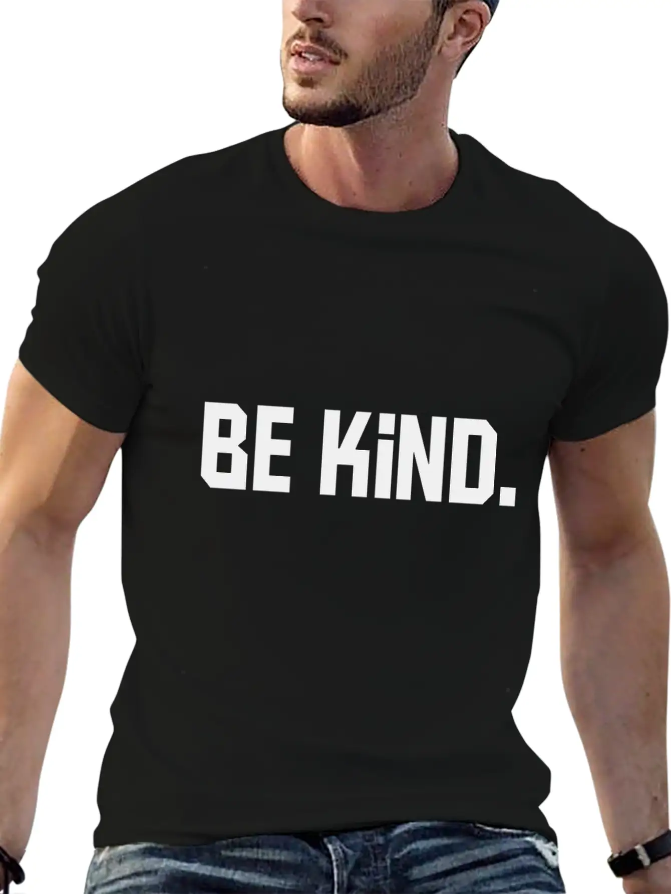 Be Kind Lightweight Cotton T-Shirt – Daily Comfort Graphic Shirt