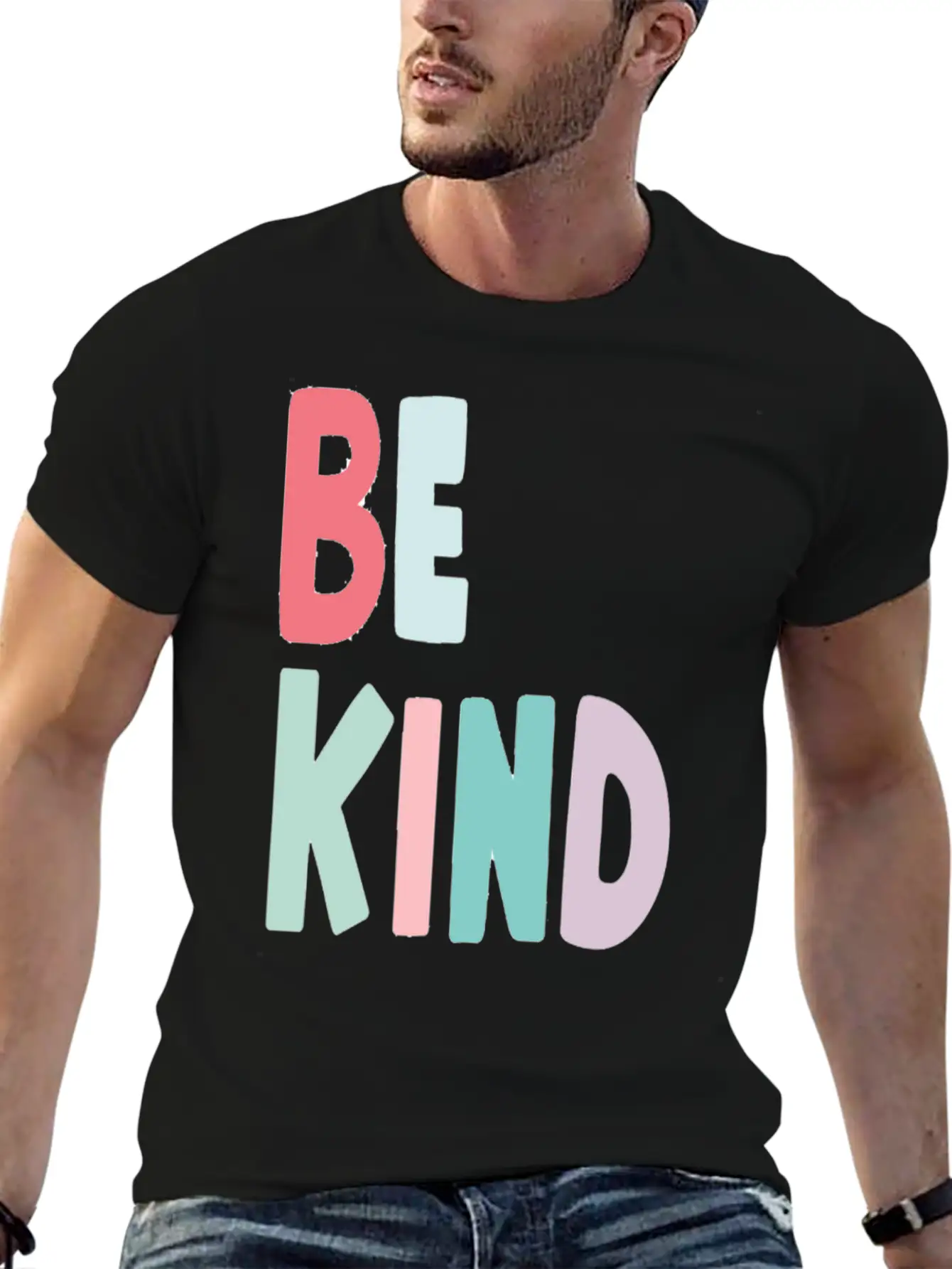 Be Kind Modern Fit Casual T-Shirt – Clean And Versatile Design
