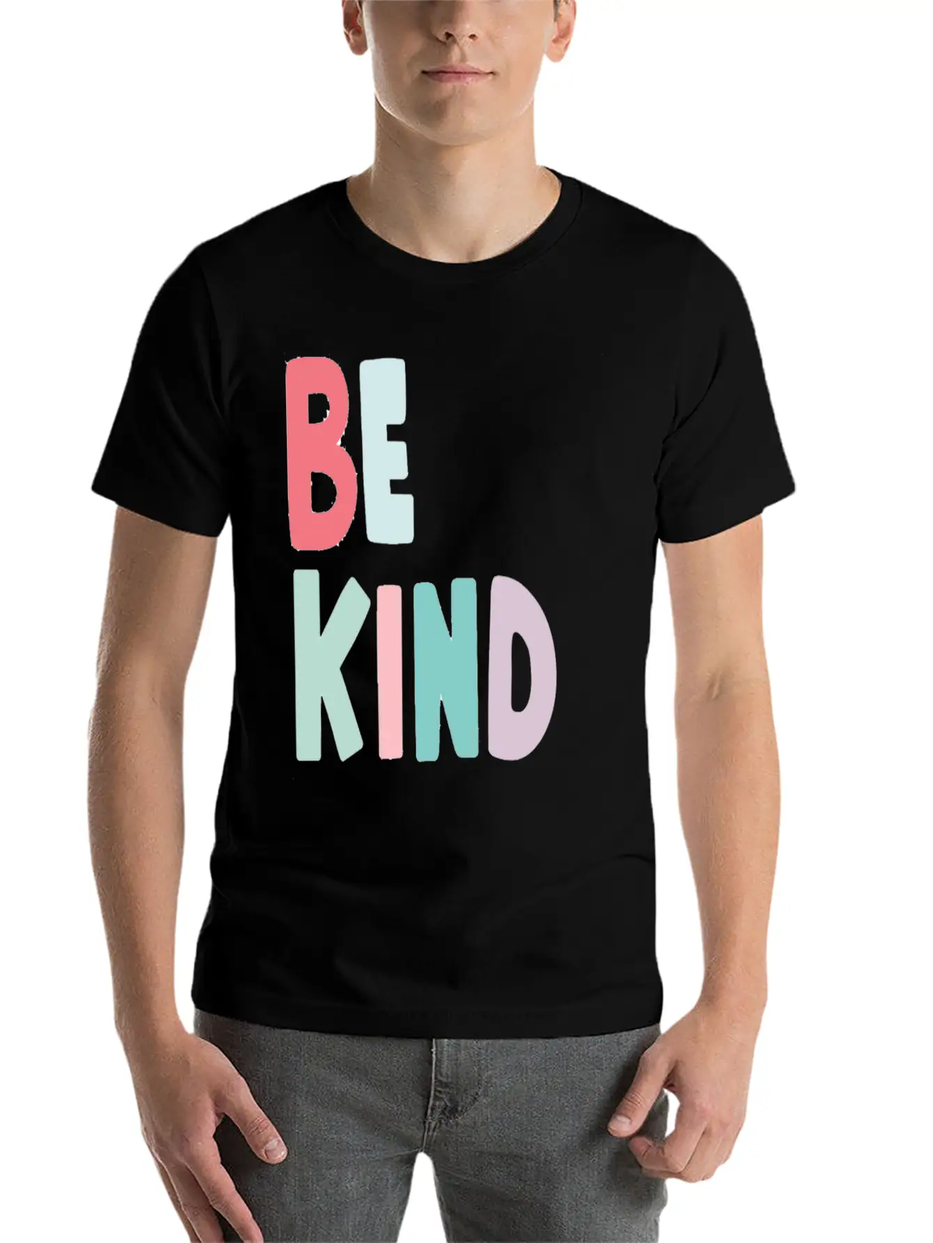 Be Kind Modern Fit Casual T-Shirt – Clean And Versatile Design