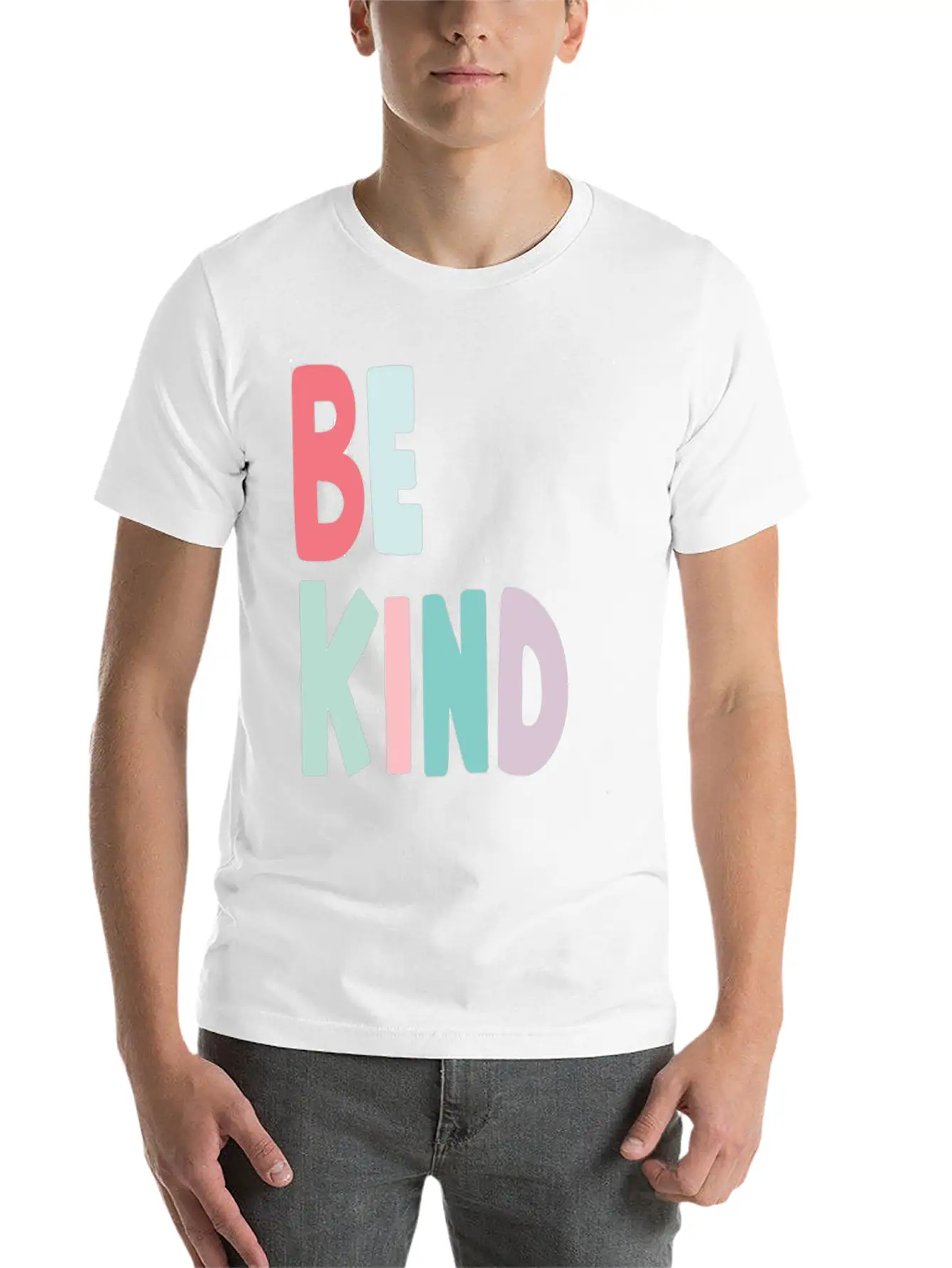 Be Kind Modern Fit Casual T-Shirt – Clean And Versatile Design