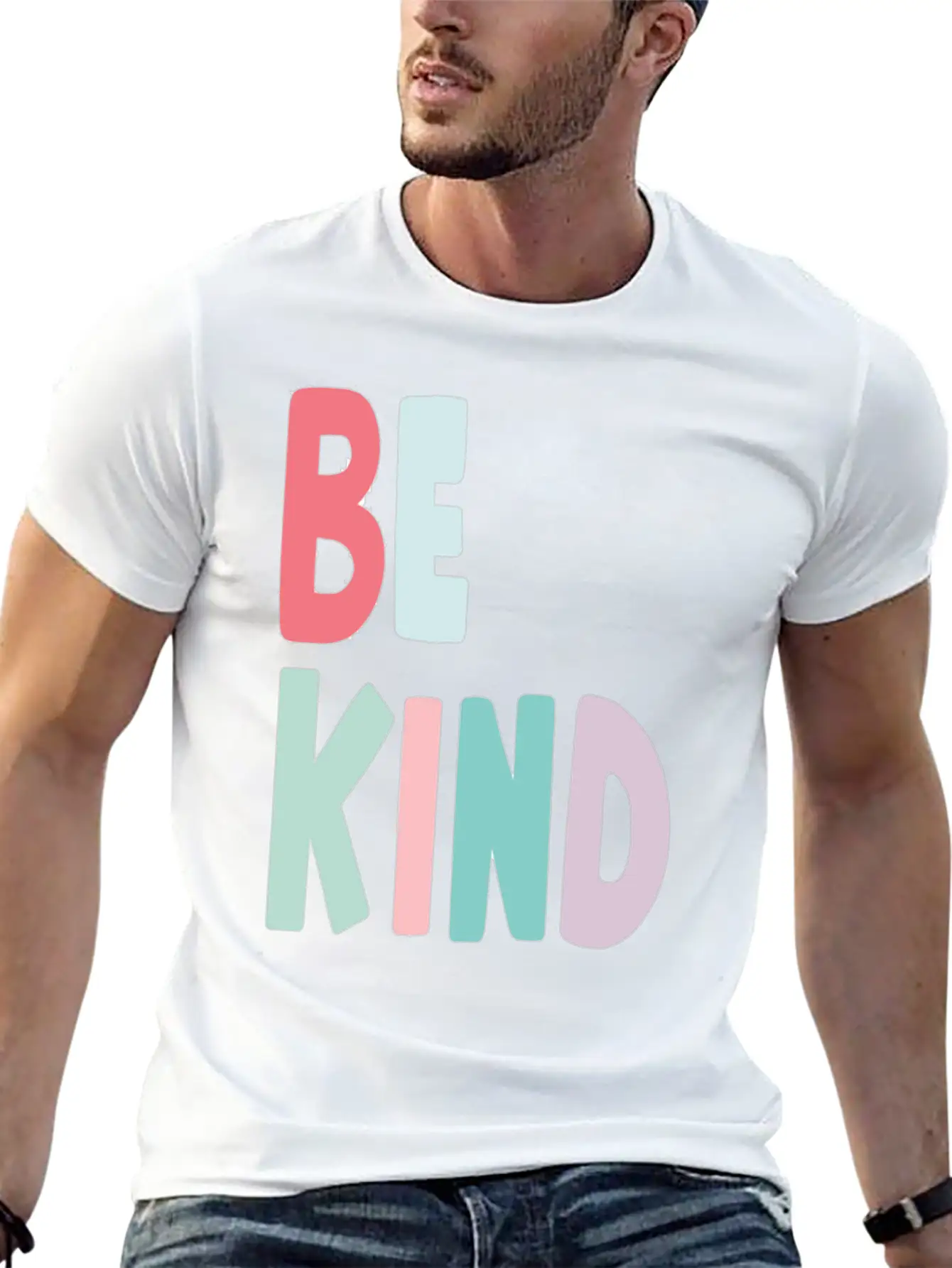 Be Kind Modern Fit Casual T-Shirt – Clean And Versatile Design