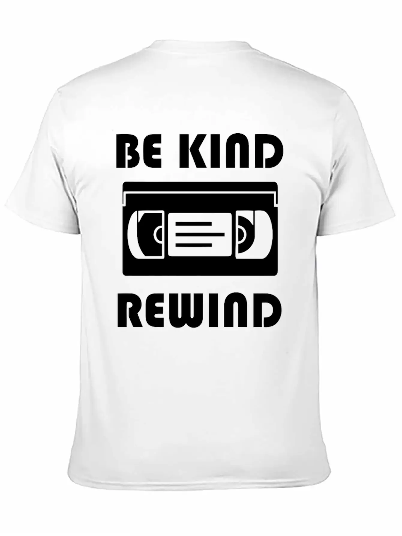 Be Kind Rewind Stylish Everyday T-Shirt – Unisex Basic Cotton Tee
