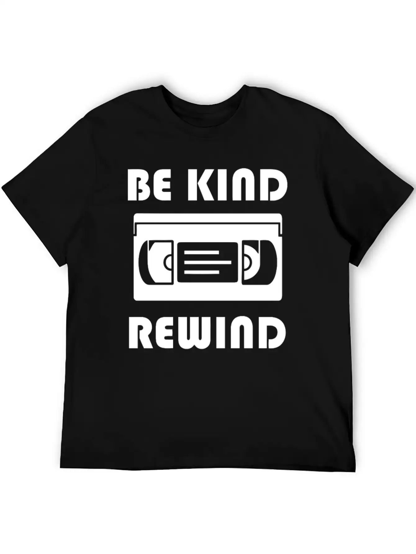 Be Kind Rewind Stylish Everyday T-Shirt – Unisex Basic Cotton Tee