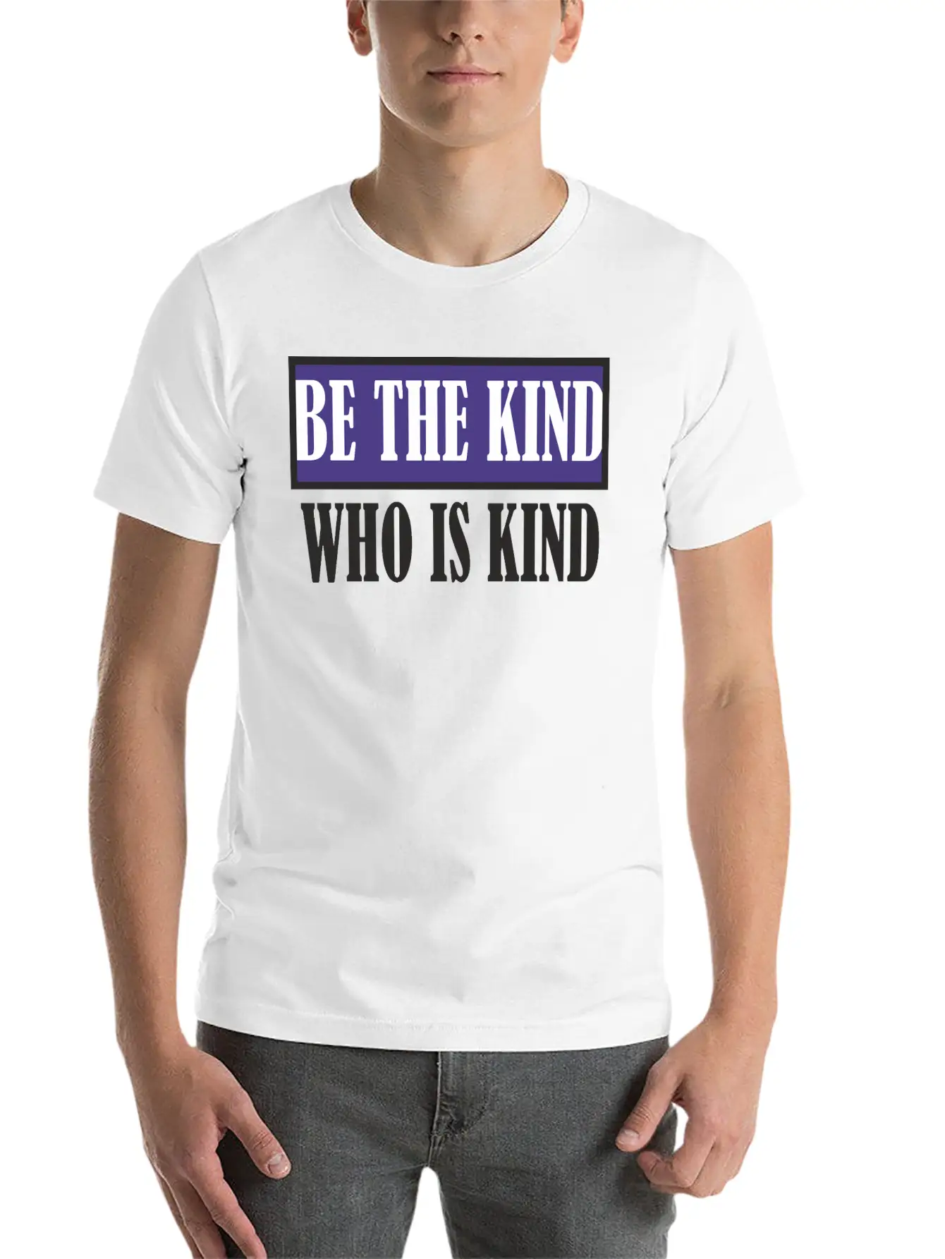Be Kind Soft Cotton Short Sleeve Tee – Unisex Wardrobe Staple
