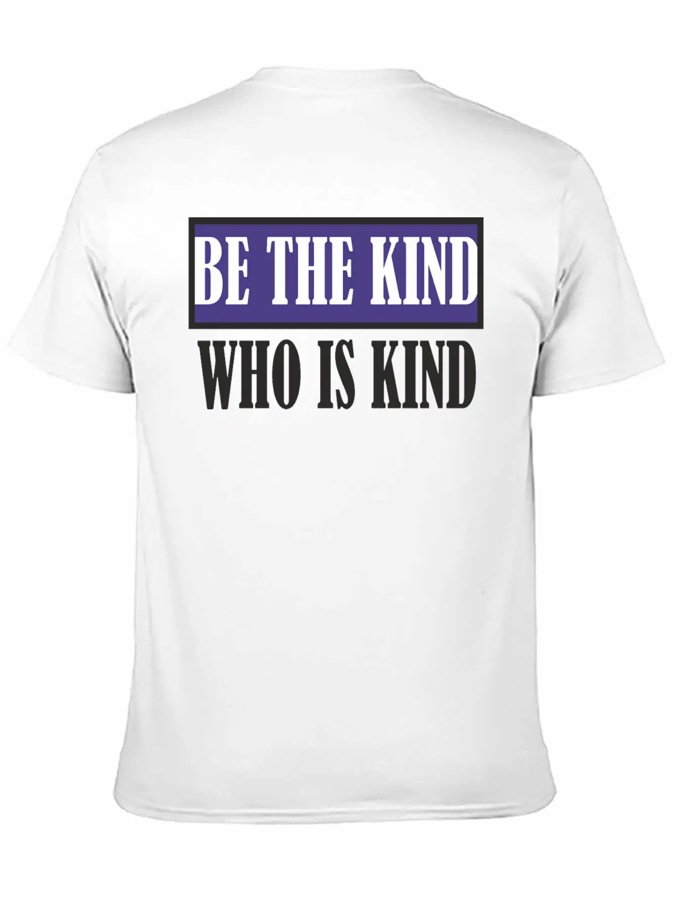 Be Kind Soft Cotton Short Sleeve Tee – Unisex Wardrobe Staple