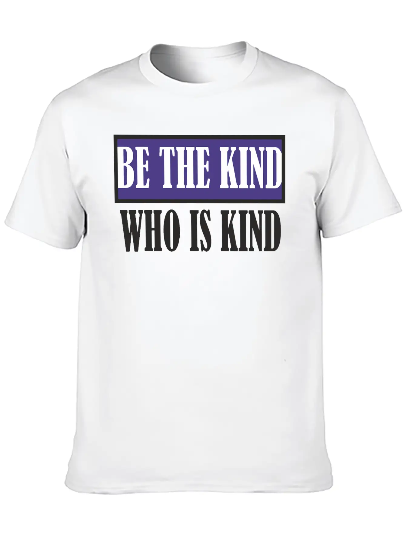 Be Kind Soft Cotton Short Sleeve Tee – Unisex Wardrobe Staple