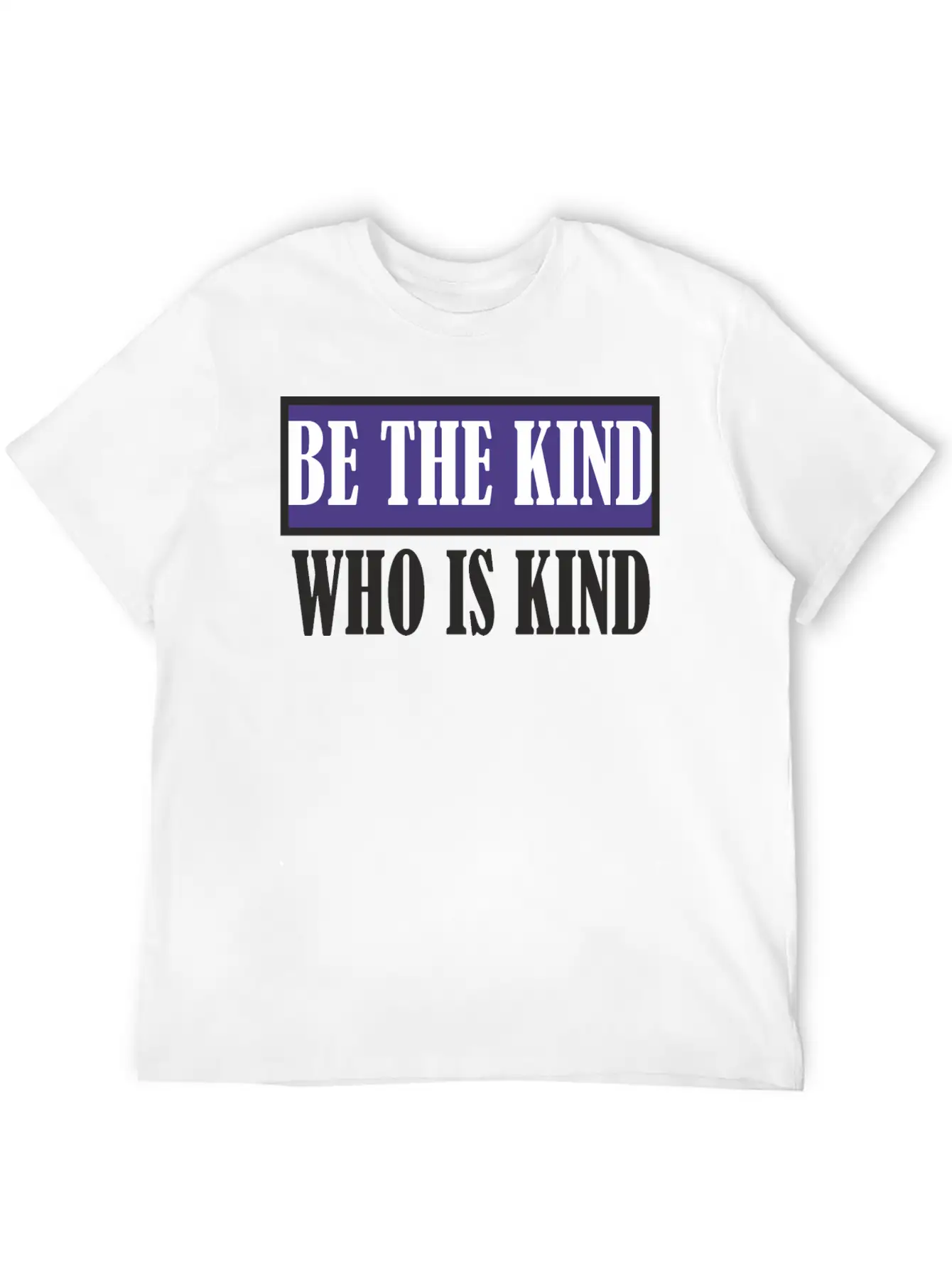 Be Kind Soft Cotton Short Sleeve Tee – Unisex Wardrobe Staple