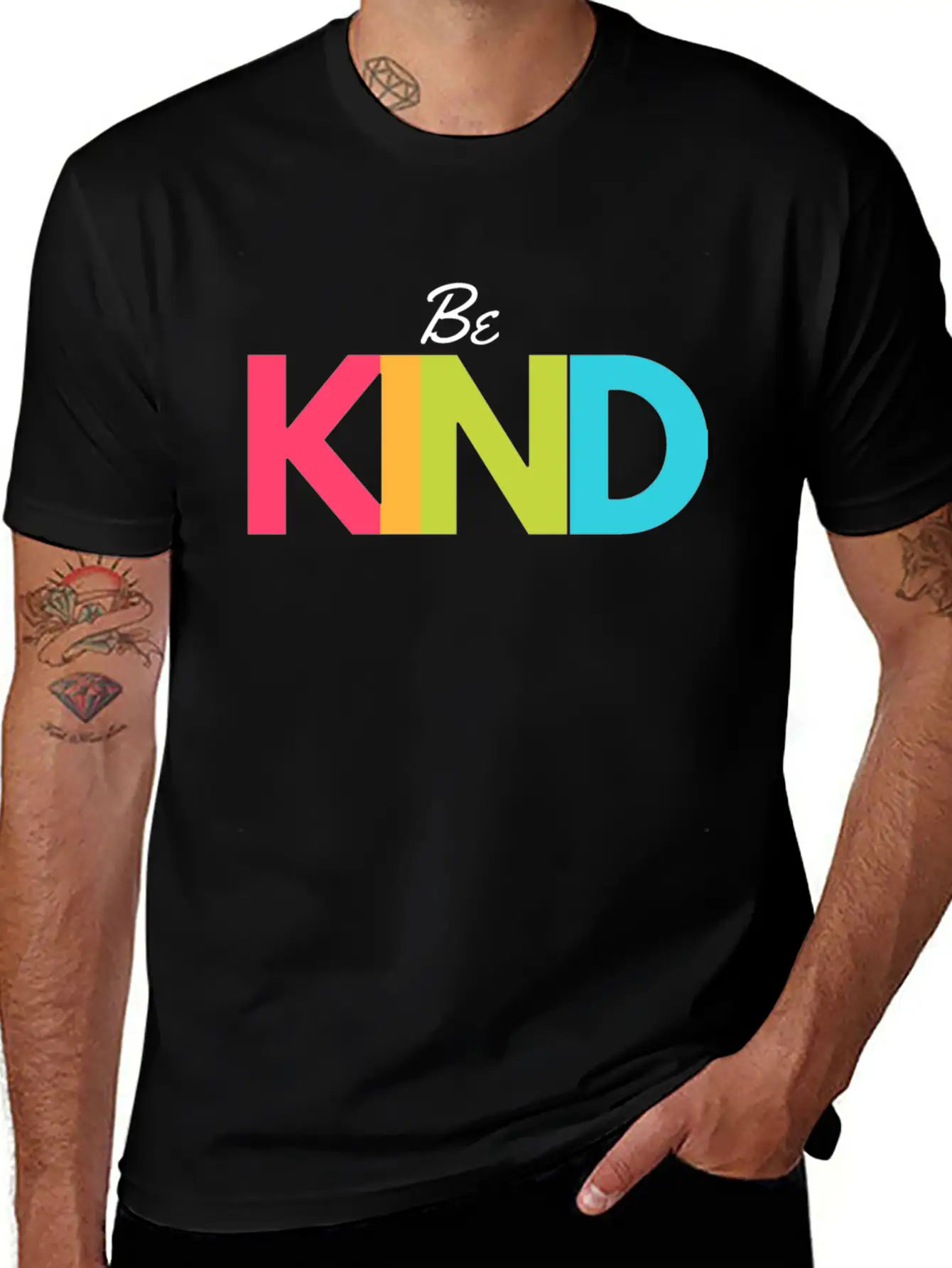 Be Kind Stylish Everyday T-Shirt – Unisex Basic Cotton Tee
