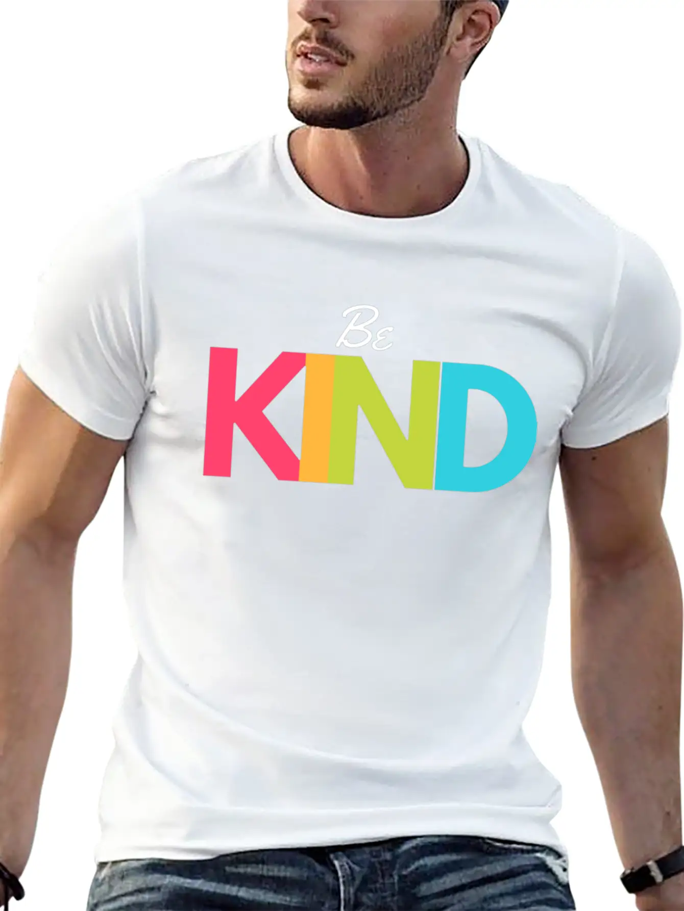 Be Kind Stylish Everyday T-Shirt – Unisex Basic Cotton Tee