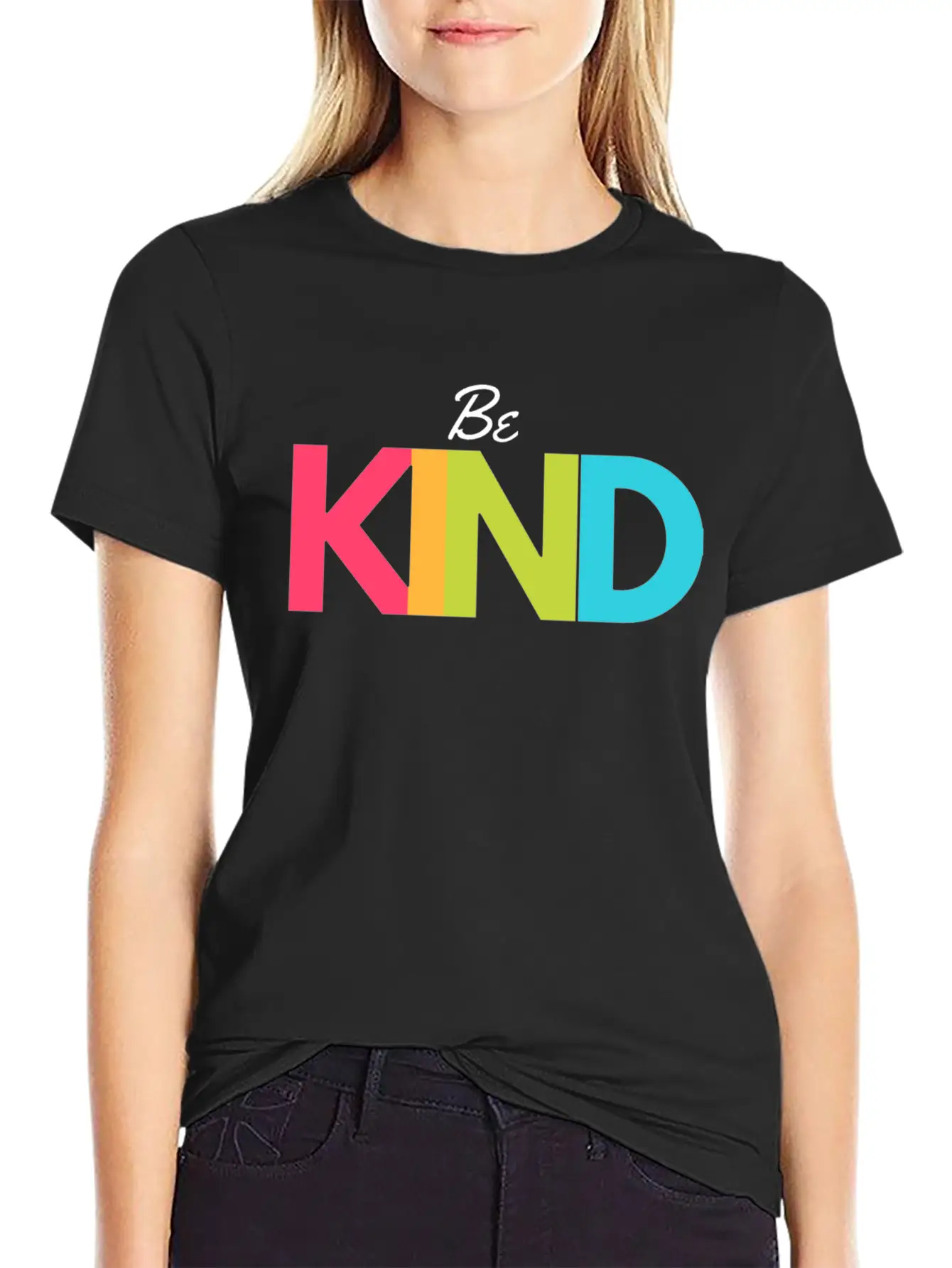 Be Kind Stylish Everyday T-Shirt – Unisex Basic Cotton Tee