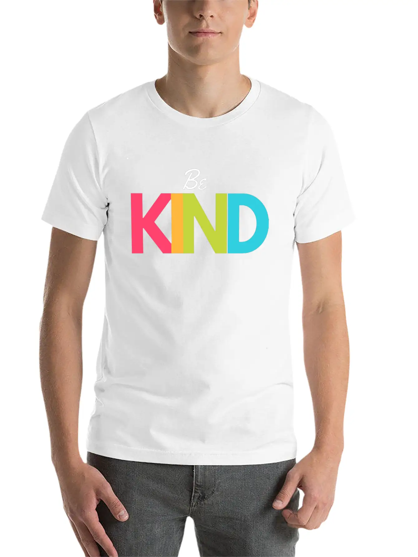 Be Kind Stylish Everyday T-Shirt – Unisex Basic Cotton Tee