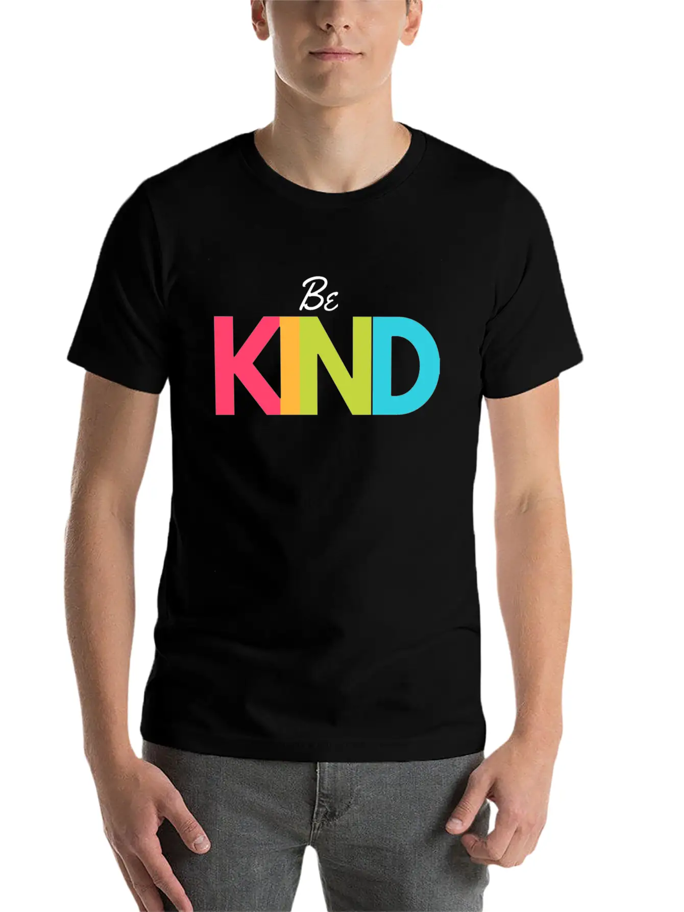 Be Kind Stylish Everyday T-Shirt – Unisex Basic Cotton Tee