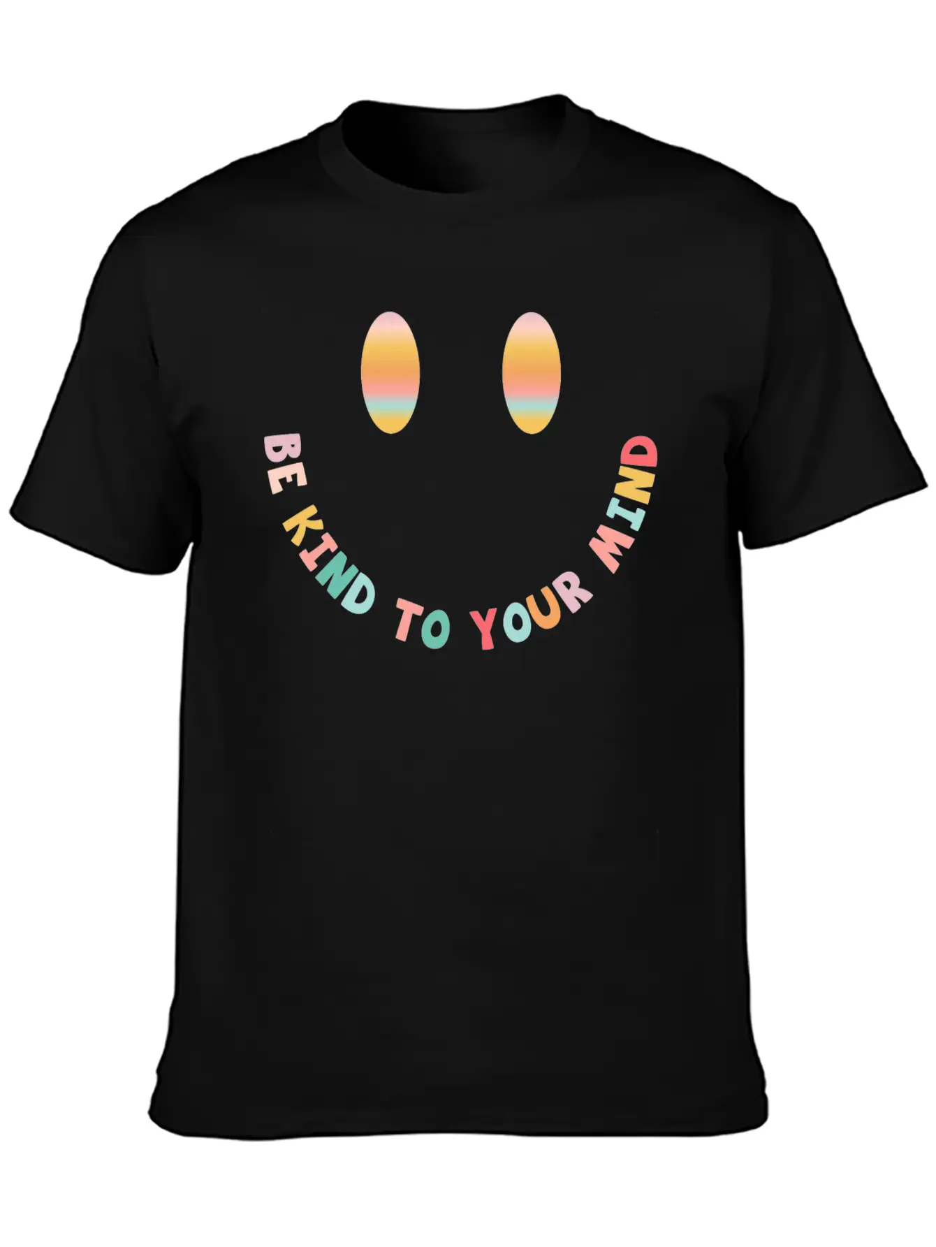 Be Kind To Your Mind Basic Graphic T-Shirt – Daily Comfort In Soft Cotton