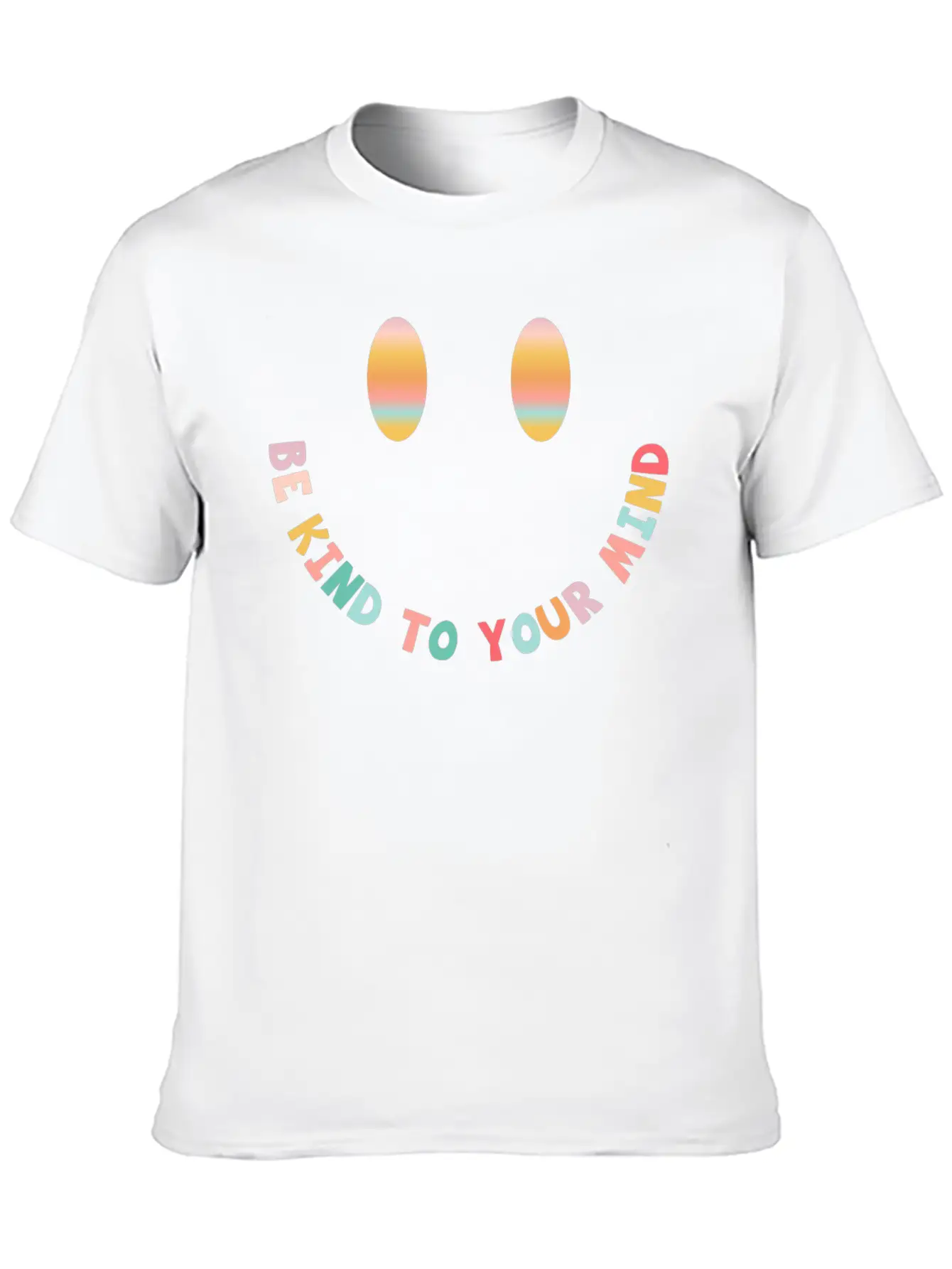 Be Kind To Your Mind Basic Graphic T-Shirt – Daily Comfort In Soft Cotton