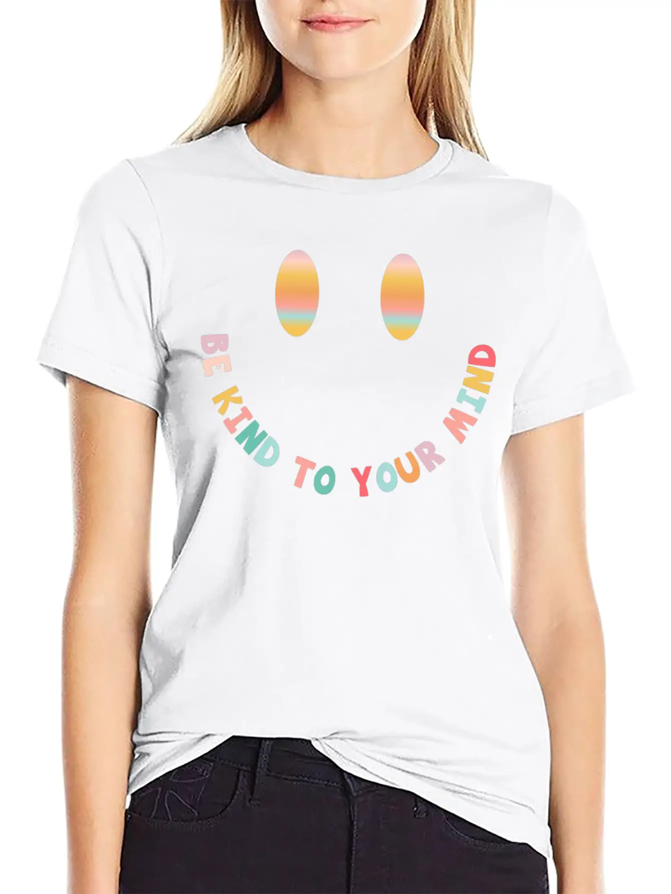 Be Kind To Your Mind Basic Graphic T-Shirt – Daily Comfort In Soft Cotton
