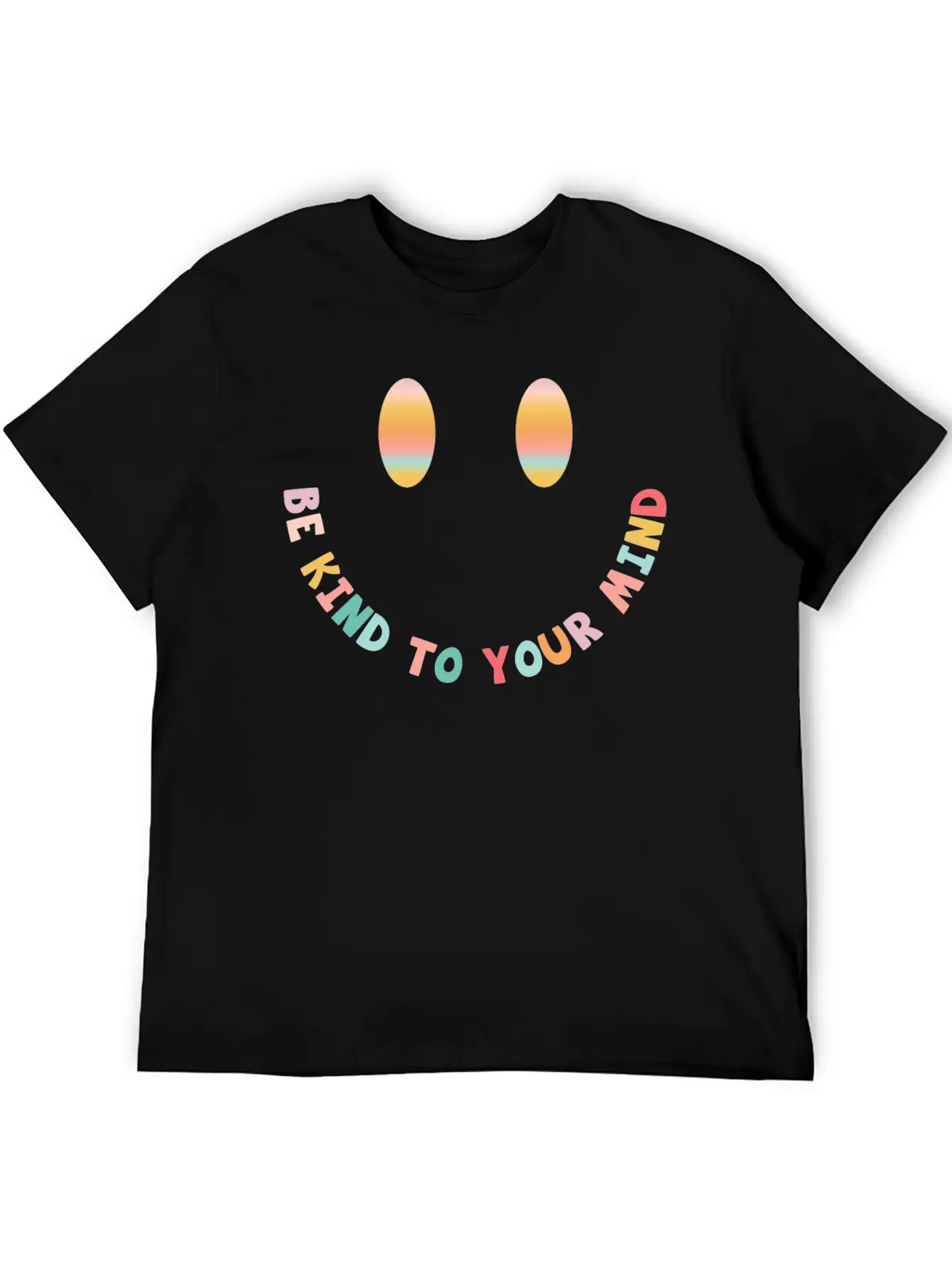 Be Kind To Your Mind Basic Graphic T-Shirt – Daily Comfort In Soft Cotton