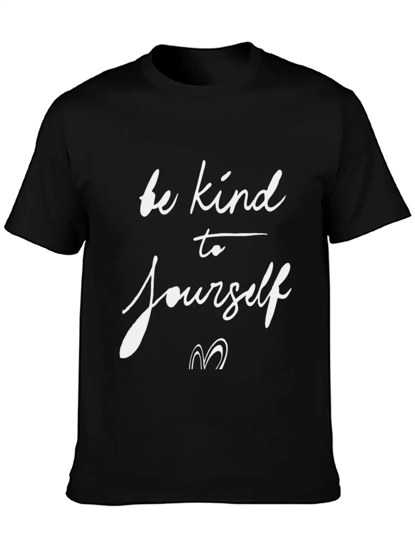 Be Kind To Your Self Basic Graphic T-Shirt – Daily Comfort In Soft Cotton