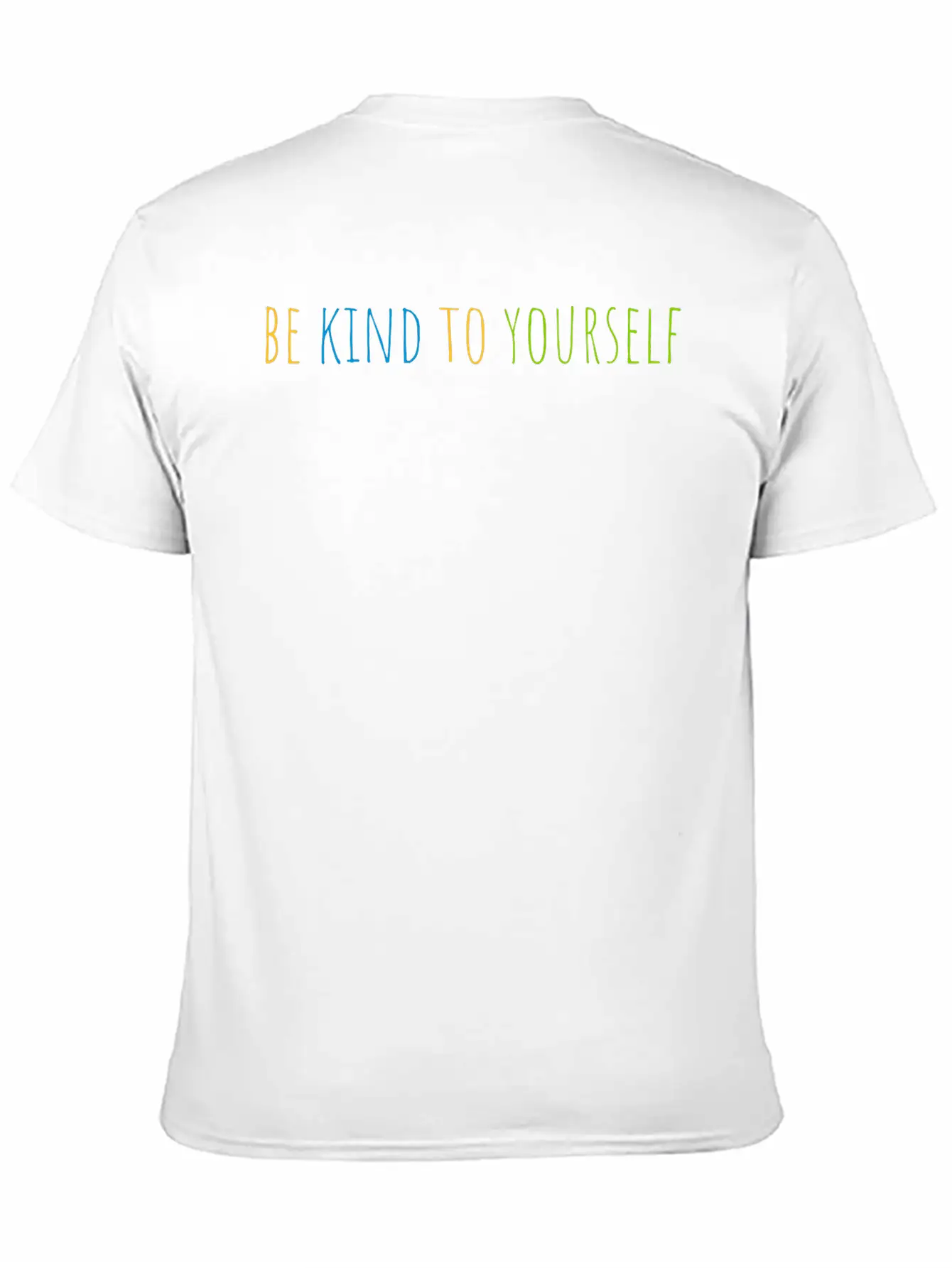 Be Kind To Yourself Lightweight Cotton T-Shirt – Daily Comfort Graphic Shirt