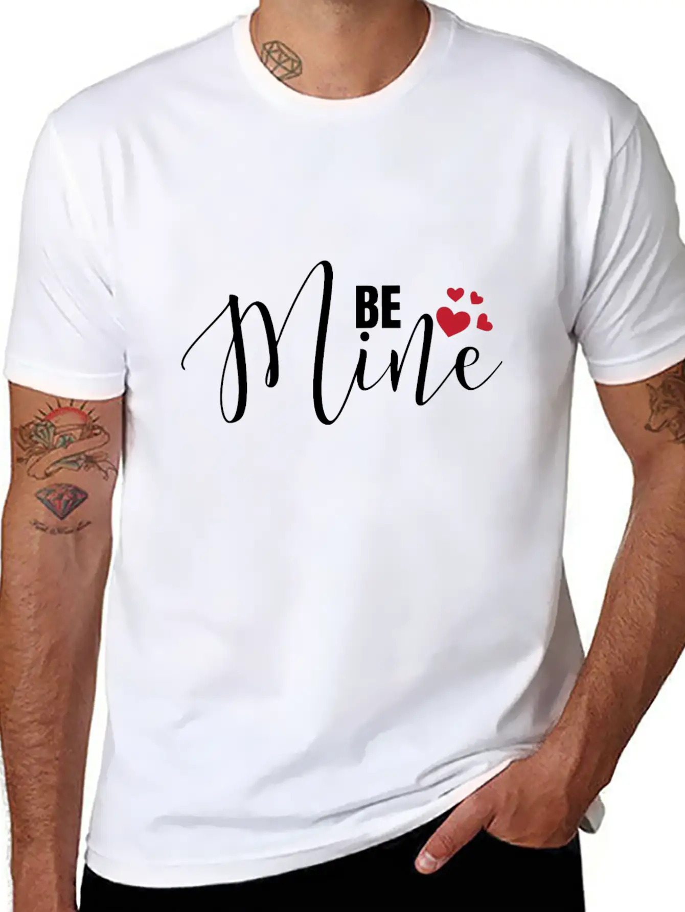 Be Mine Classic Fit Graphic Tee For Daily Comfort – Unisex Cotton Shirt