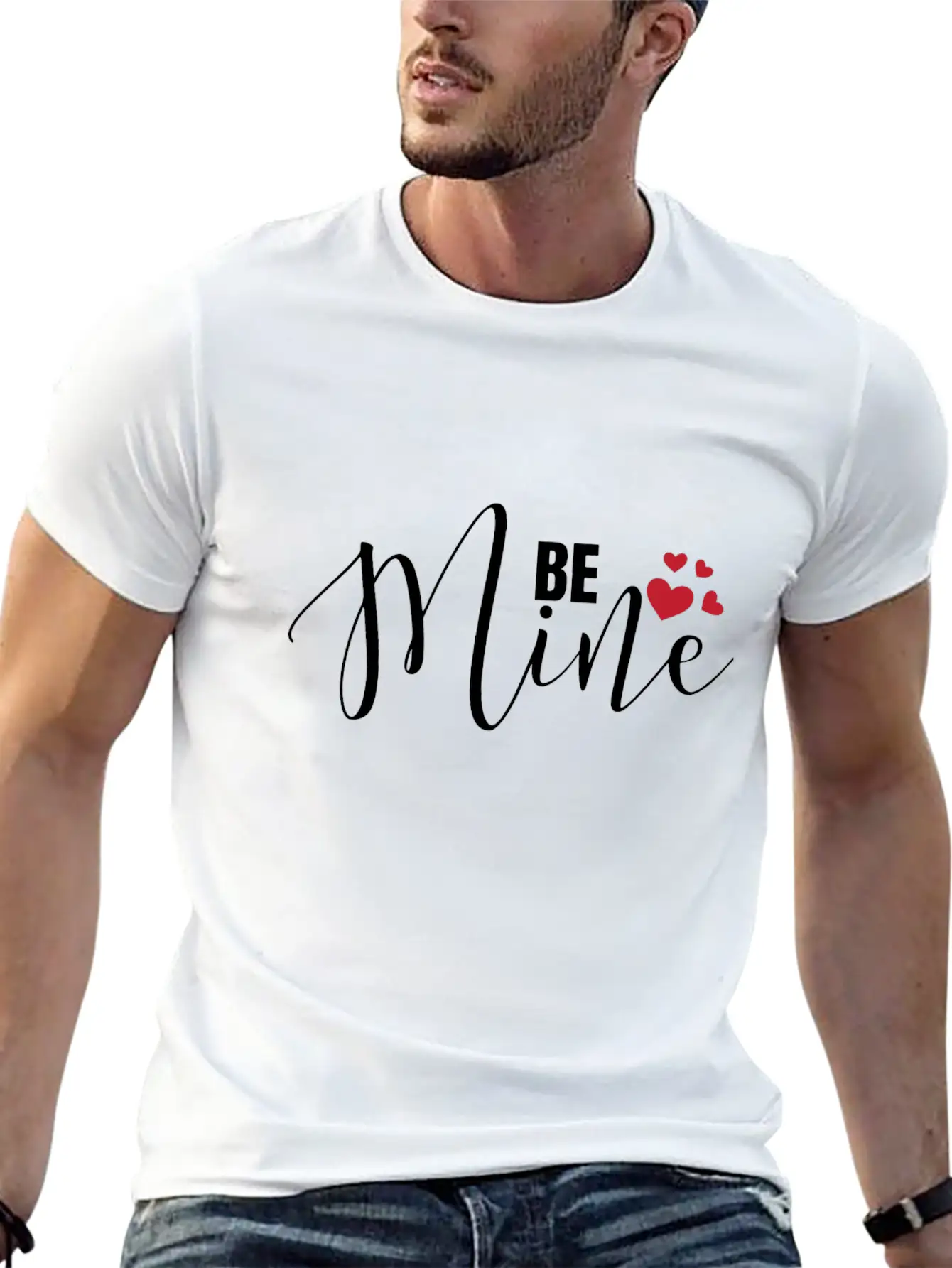 Be Mine Classic Fit Graphic Tee For Daily Comfort – Unisex Cotton Shirt