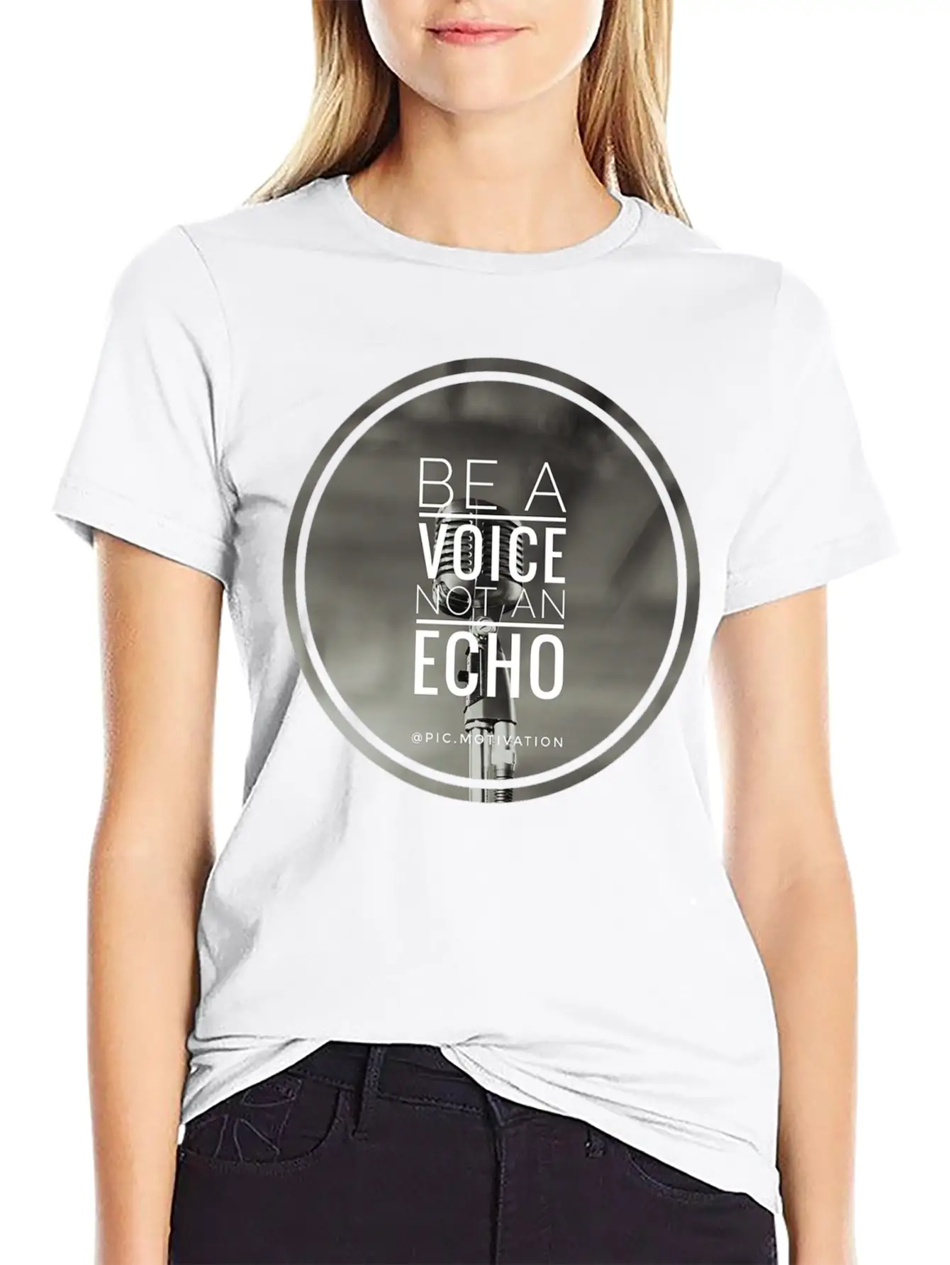Be No Echo Classic Fit Graphic Tee For Daily Comfort – Unisex Cotton Shirt