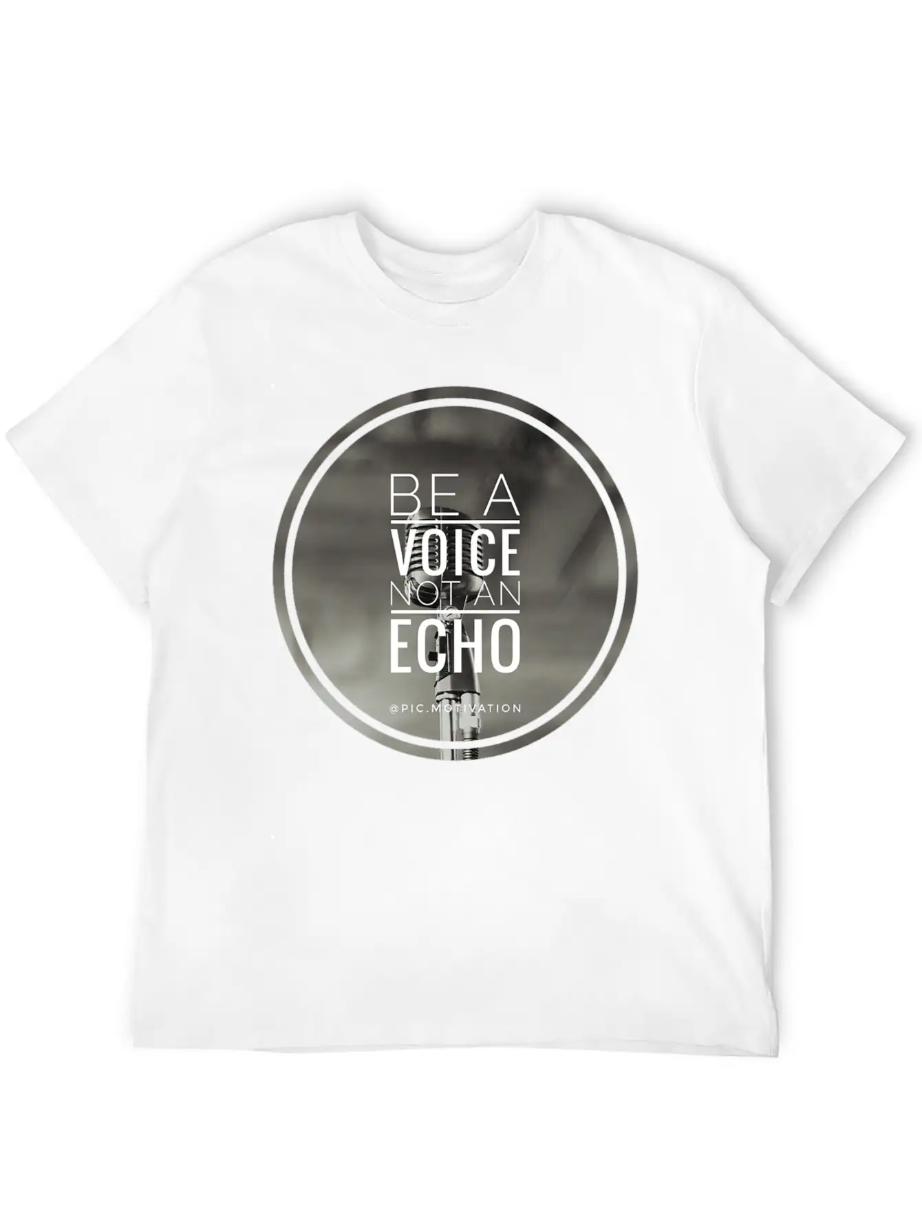 Be No Echo Classic Fit Graphic Tee For Daily Comfort – Unisex Cotton Shirt