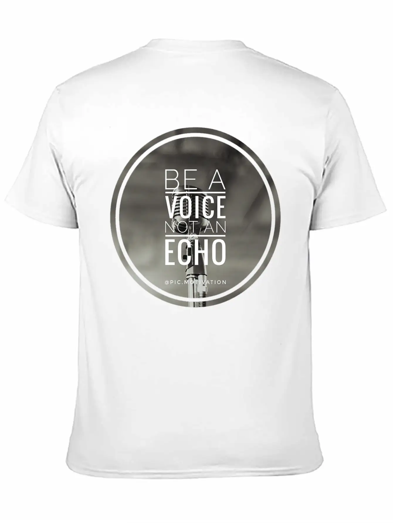 Be No Echo Classic Fit Graphic Tee For Daily Comfort – Unisex Cotton Shirt