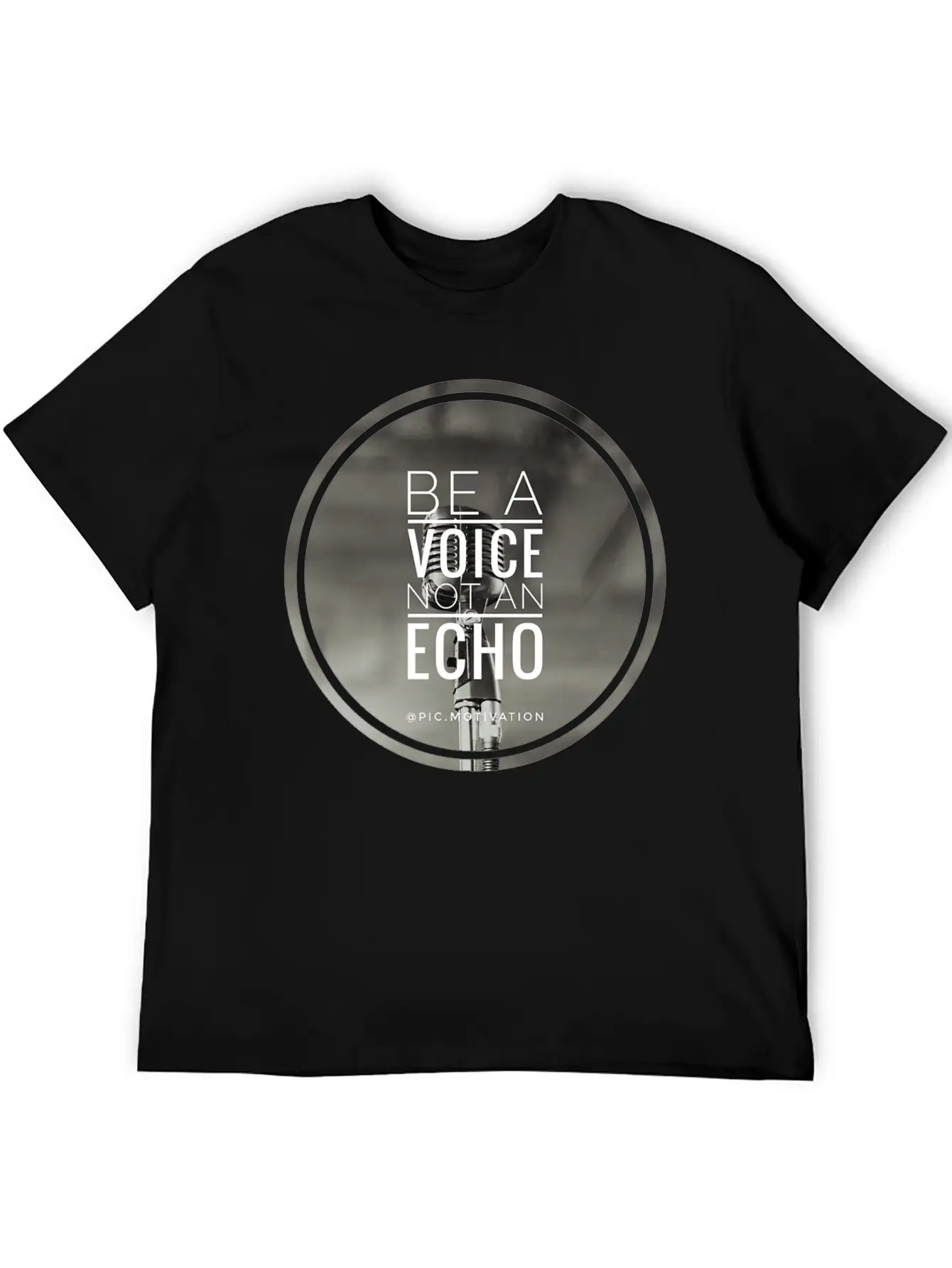 Be No Echo Classic Fit Graphic Tee For Daily Comfort – Unisex Cotton Shirt