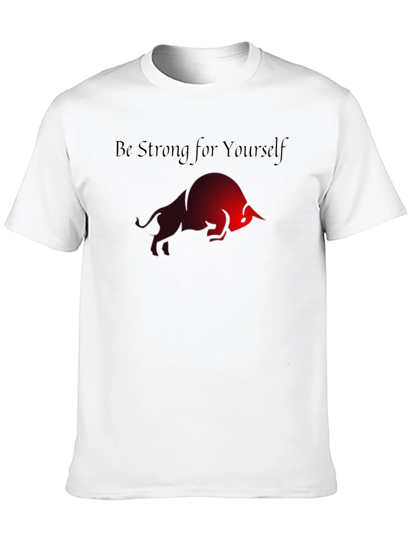 Be Strong For Yourself Essential Cotton Tee For Daily Outfits – Unisex Style