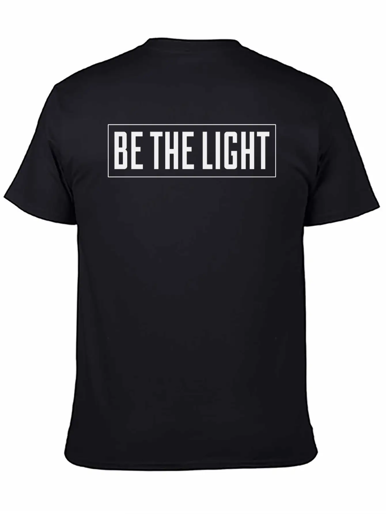 Be The Light Unisex Casual T-Shirt – Clean Design For Daily Comfort
