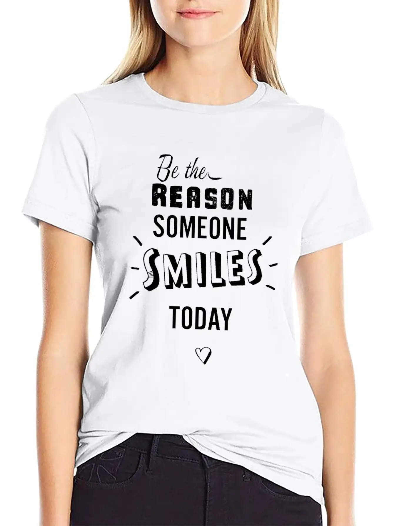 Be The Reason White Unisex Casual T-Shirt – Clean Design For Daily Comfort