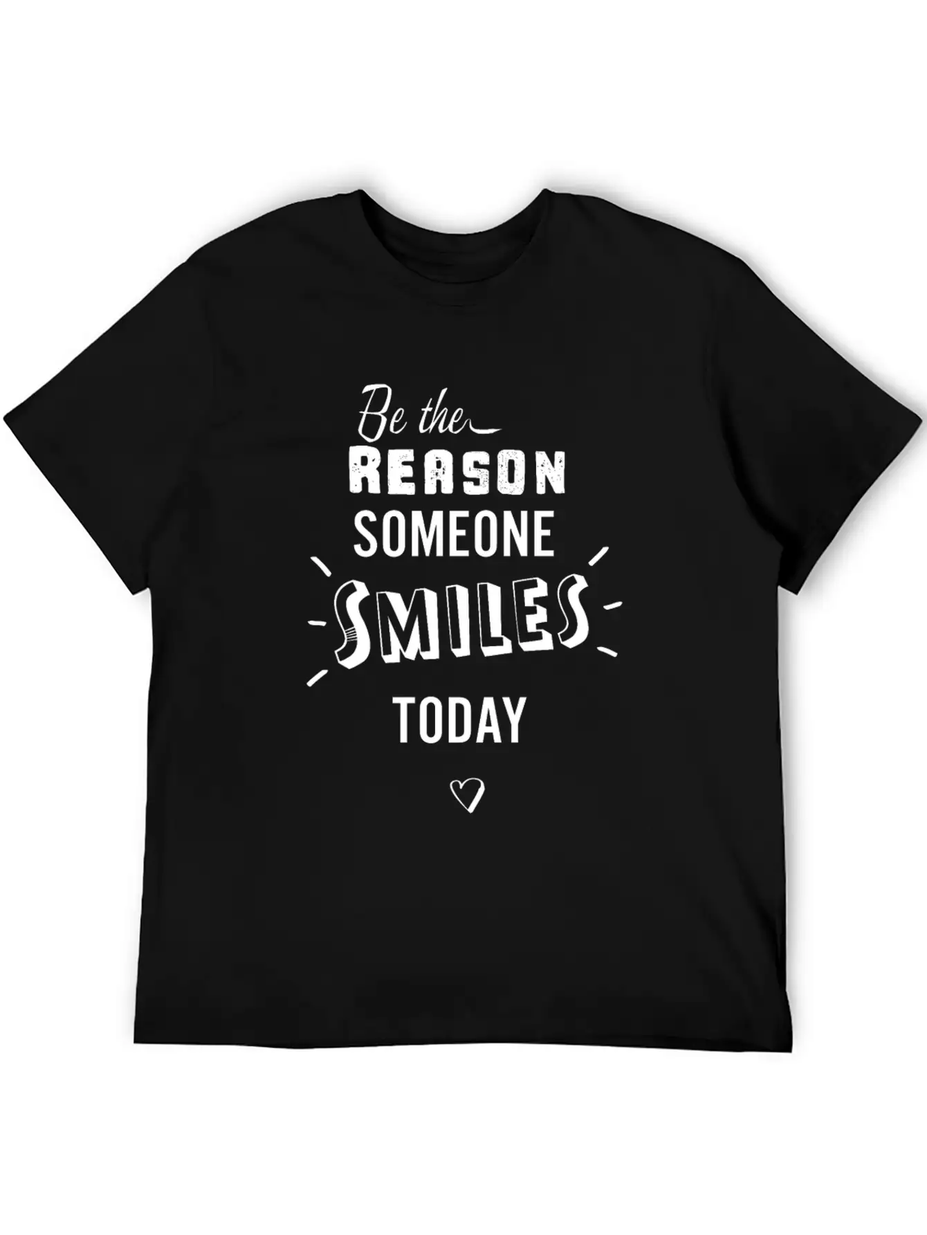 Be The Reason White Unisex Casual T-Shirt – Clean Design For Daily Comfort