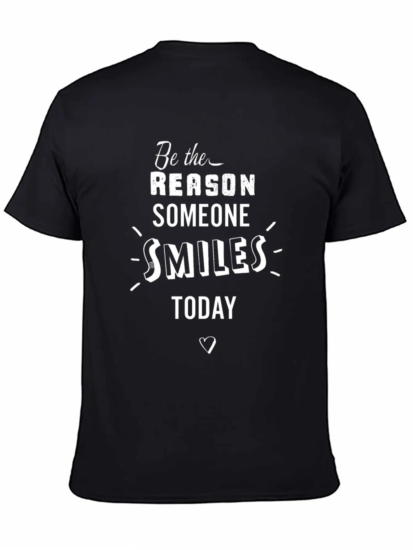 Be The Reason White Unisex Casual T-Shirt – Clean Design For Daily Comfort
