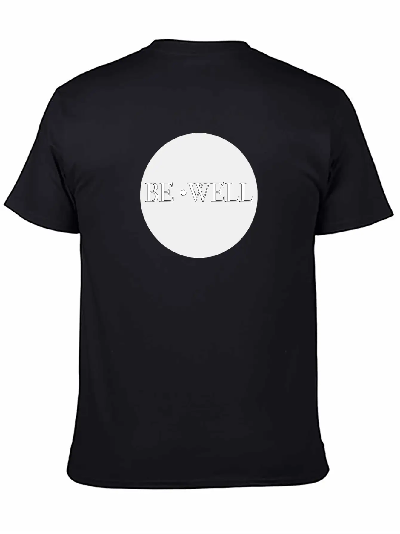 Be Well Classic Fit Graphic Tee For Daily Comfort – Unisex Cotton Shirt