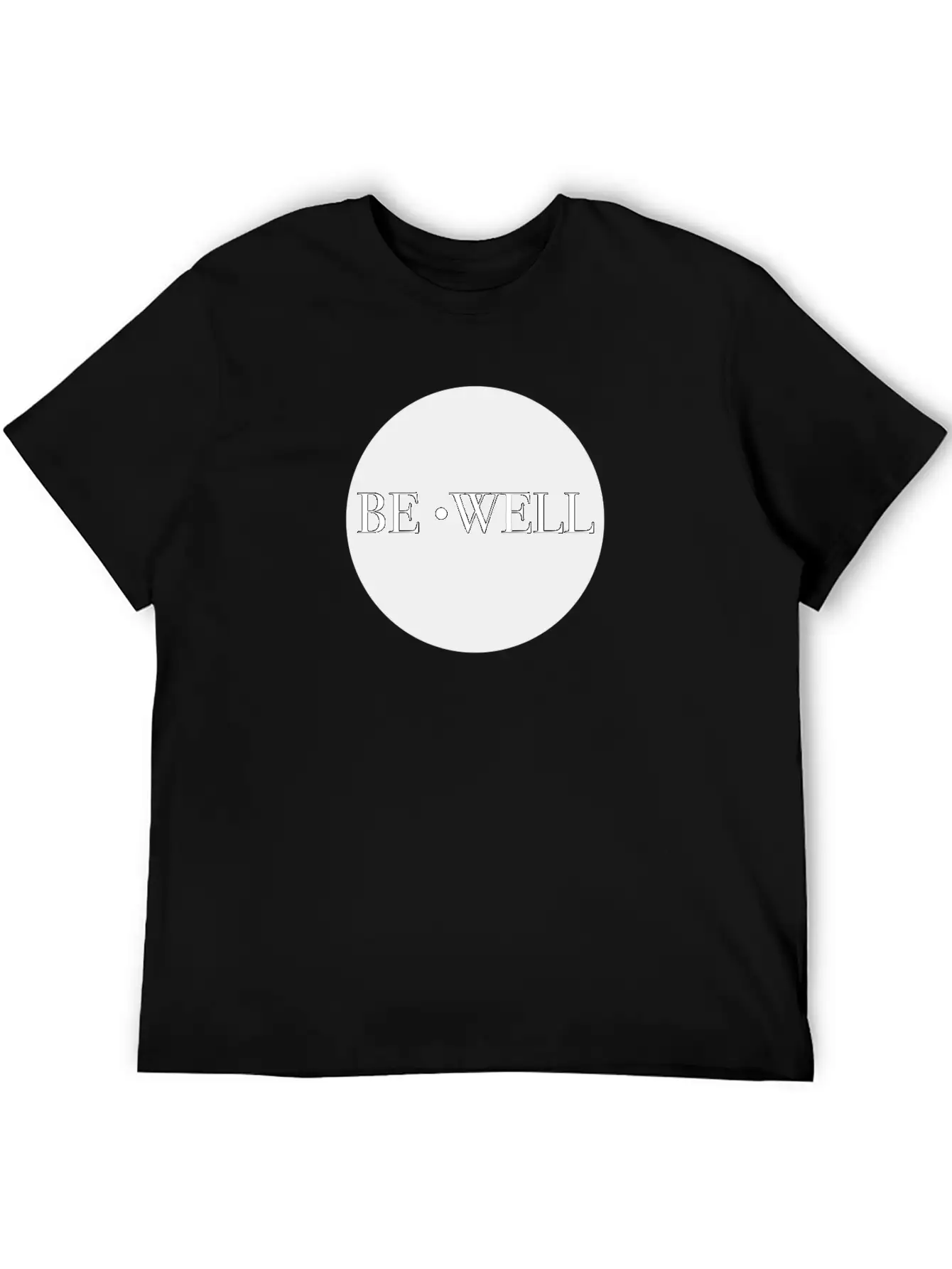 Be Well Classic Fit Graphic Tee For Daily Comfort – Unisex Cotton Shirt