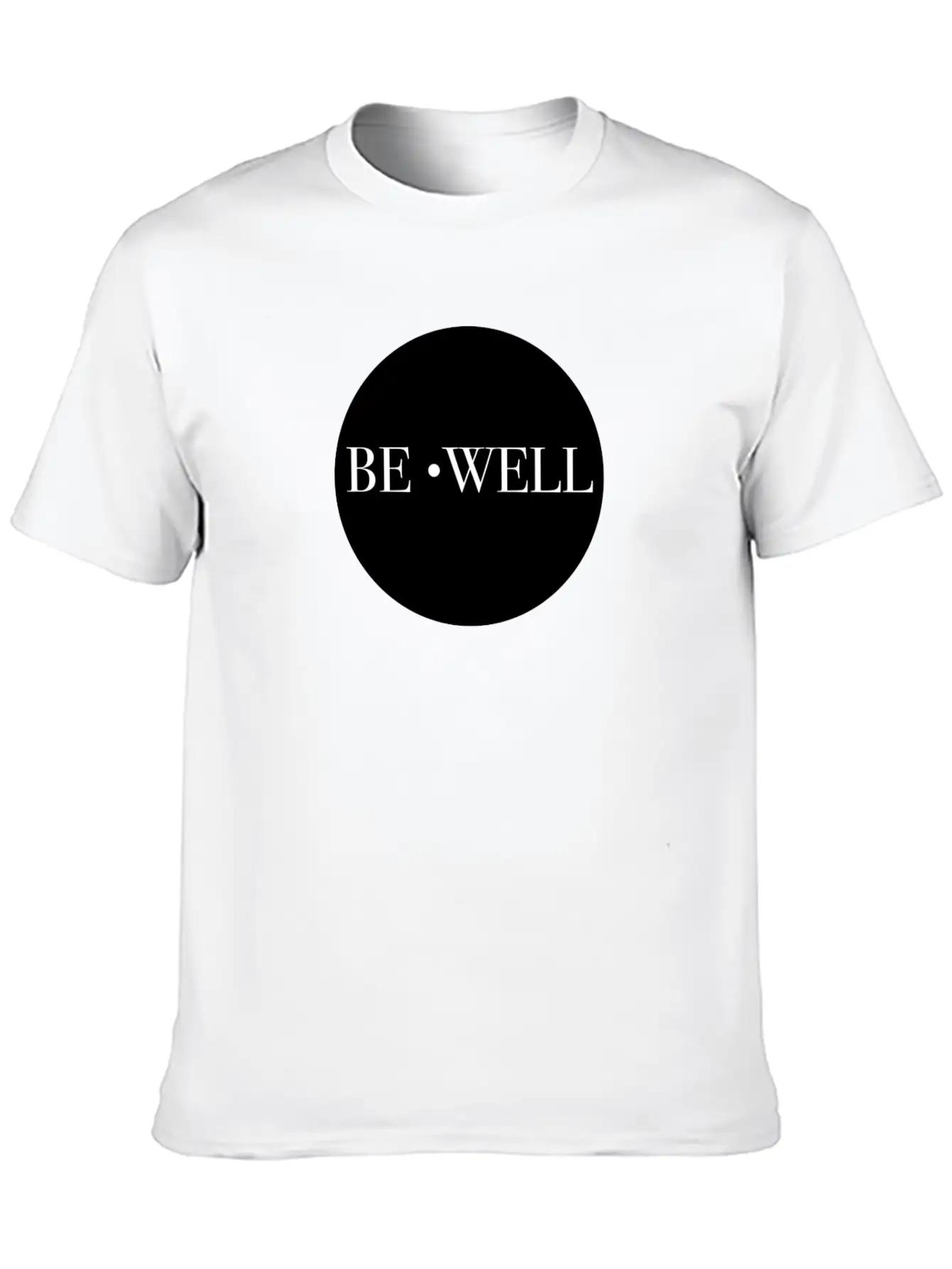Be Well Classic Fit Graphic Tee For Daily Comfort – Unisex Cotton Shirt