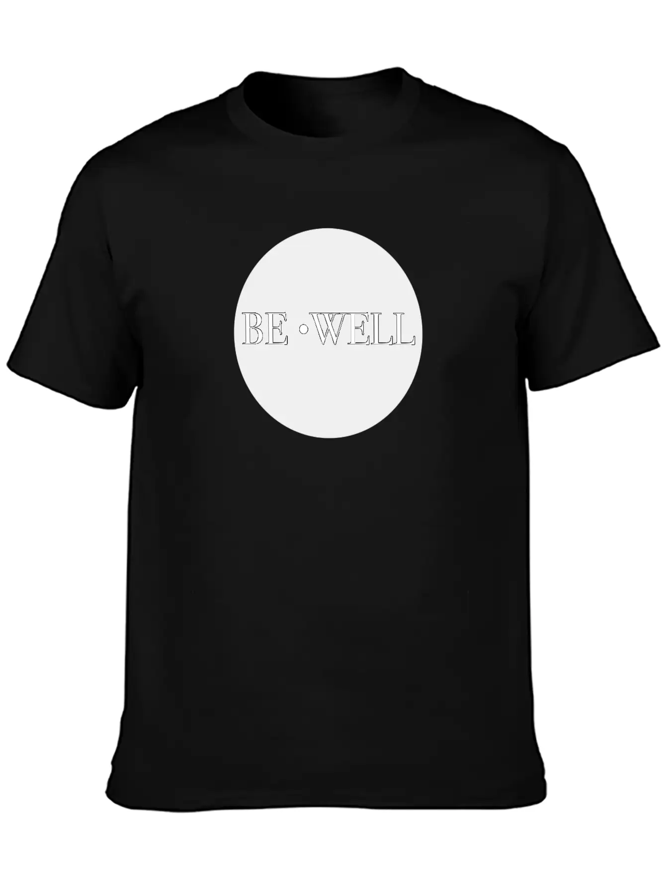 Be Well Classic Fit Graphic Tee For Daily Comfort – Unisex Cotton Shirt