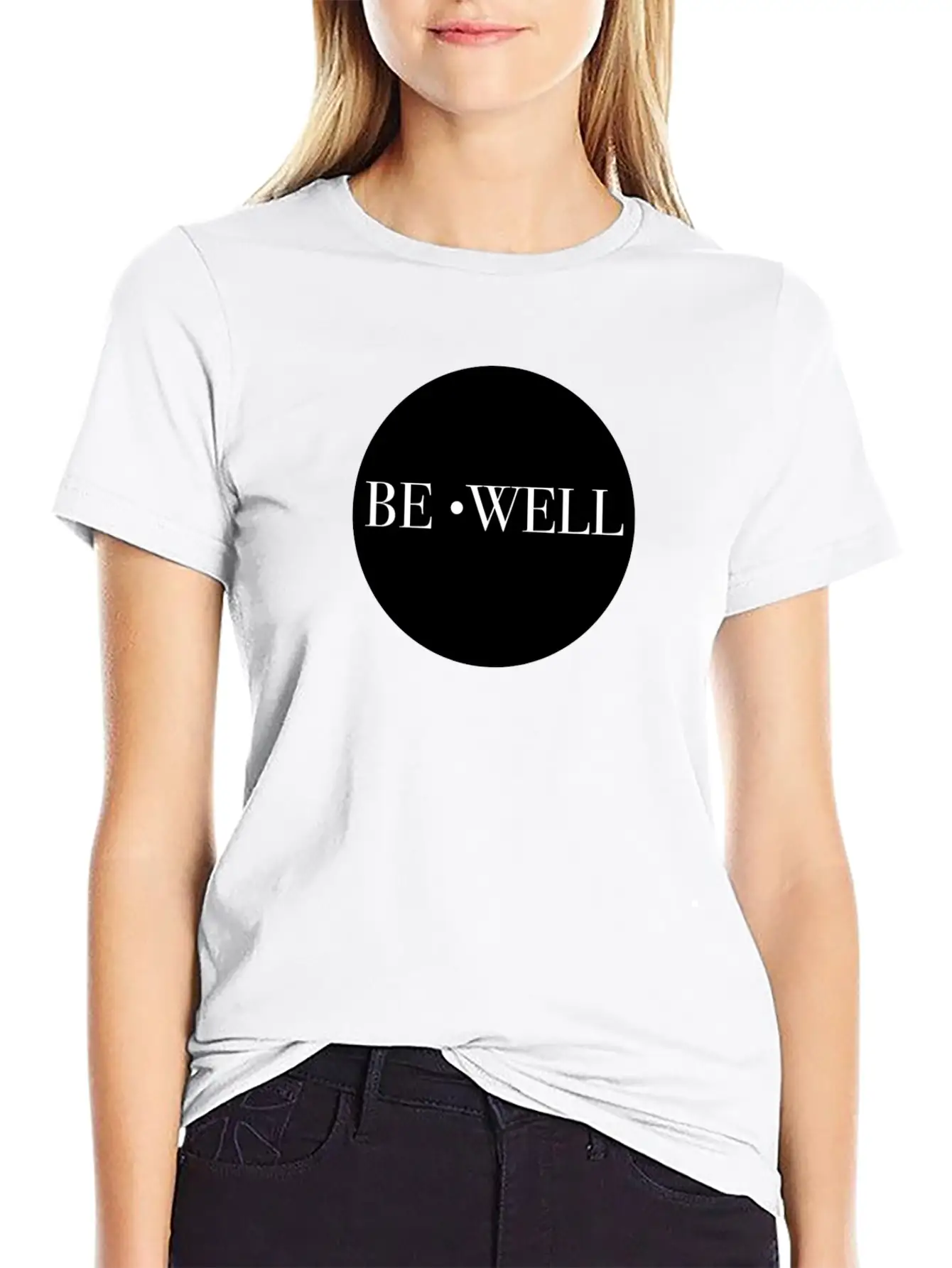 Be Well Classic Fit Graphic Tee For Daily Comfort – Unisex Cotton Shirt