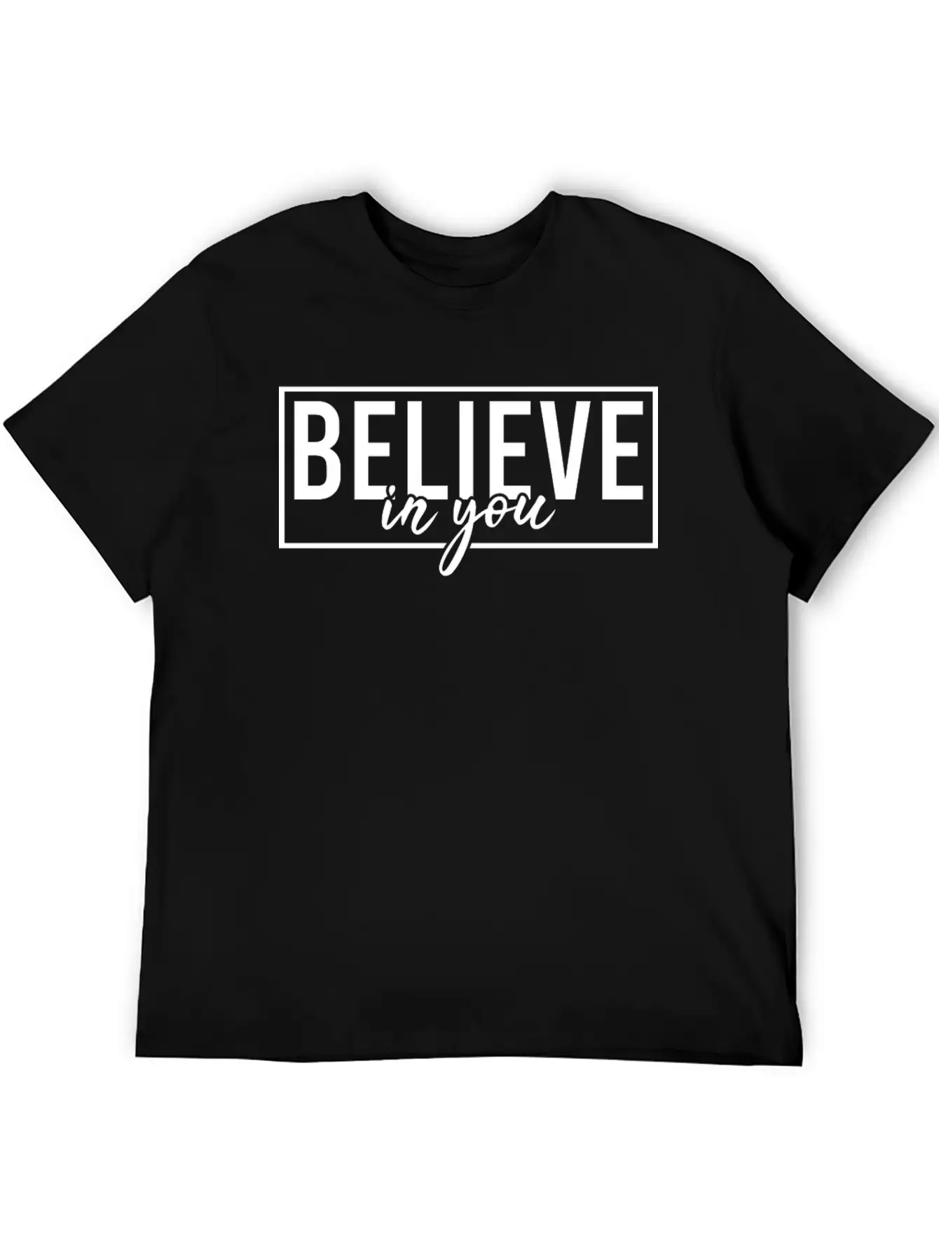 Be You! Self Confidence, Think Positiv! Motivation Classic Fit Graphic Tee For Daily Comfort – Unisex Cotton Shirt